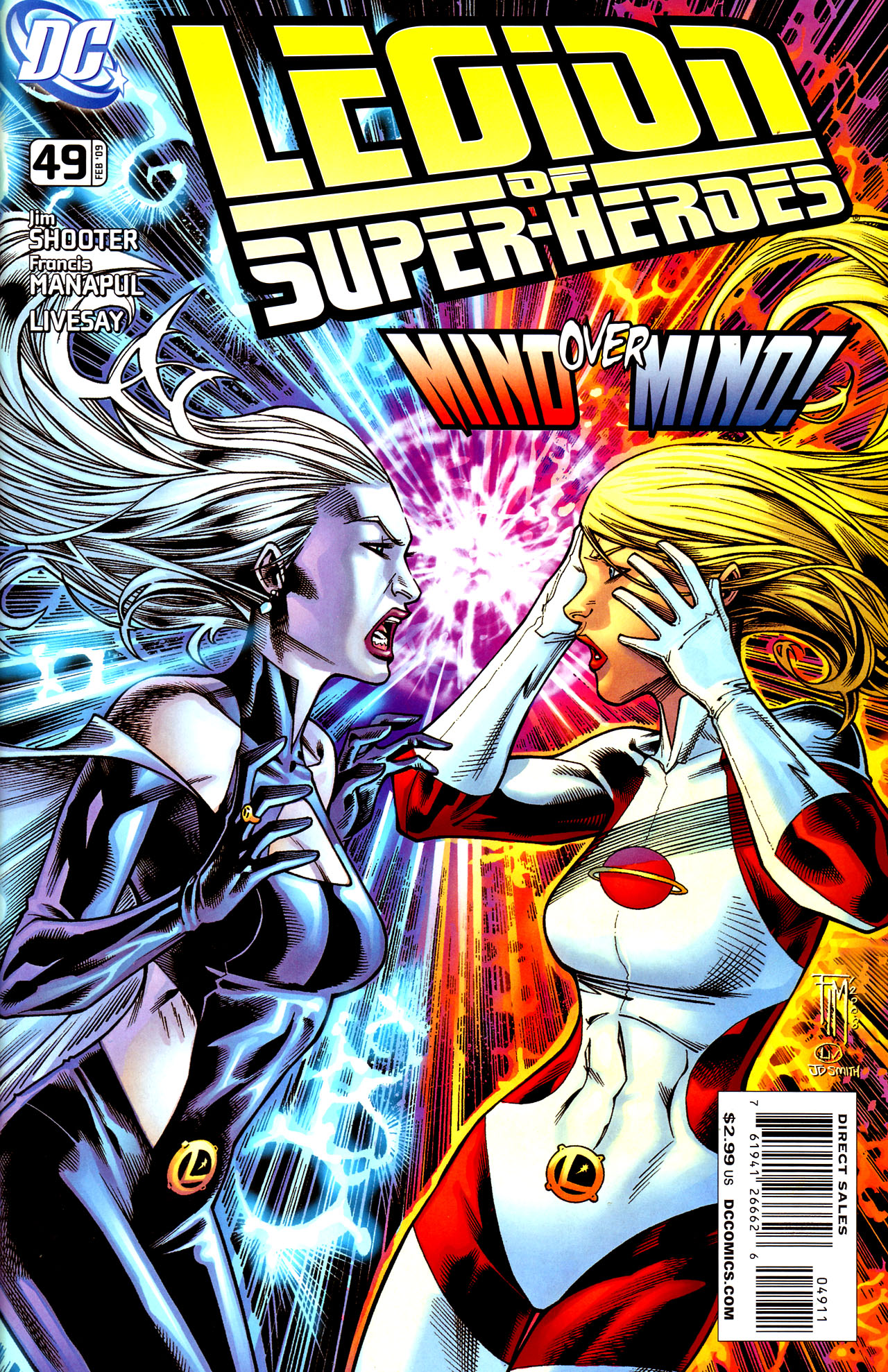 Read online Legion of Super-Heroes (2005) comic -  Issue #49 - 1