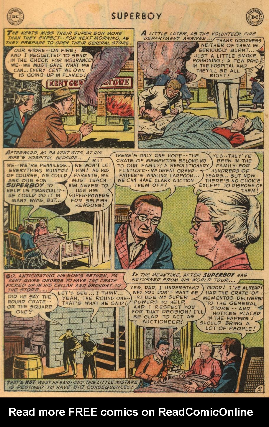 Read online Superboy (1949) comic -  Issue #45 - 3