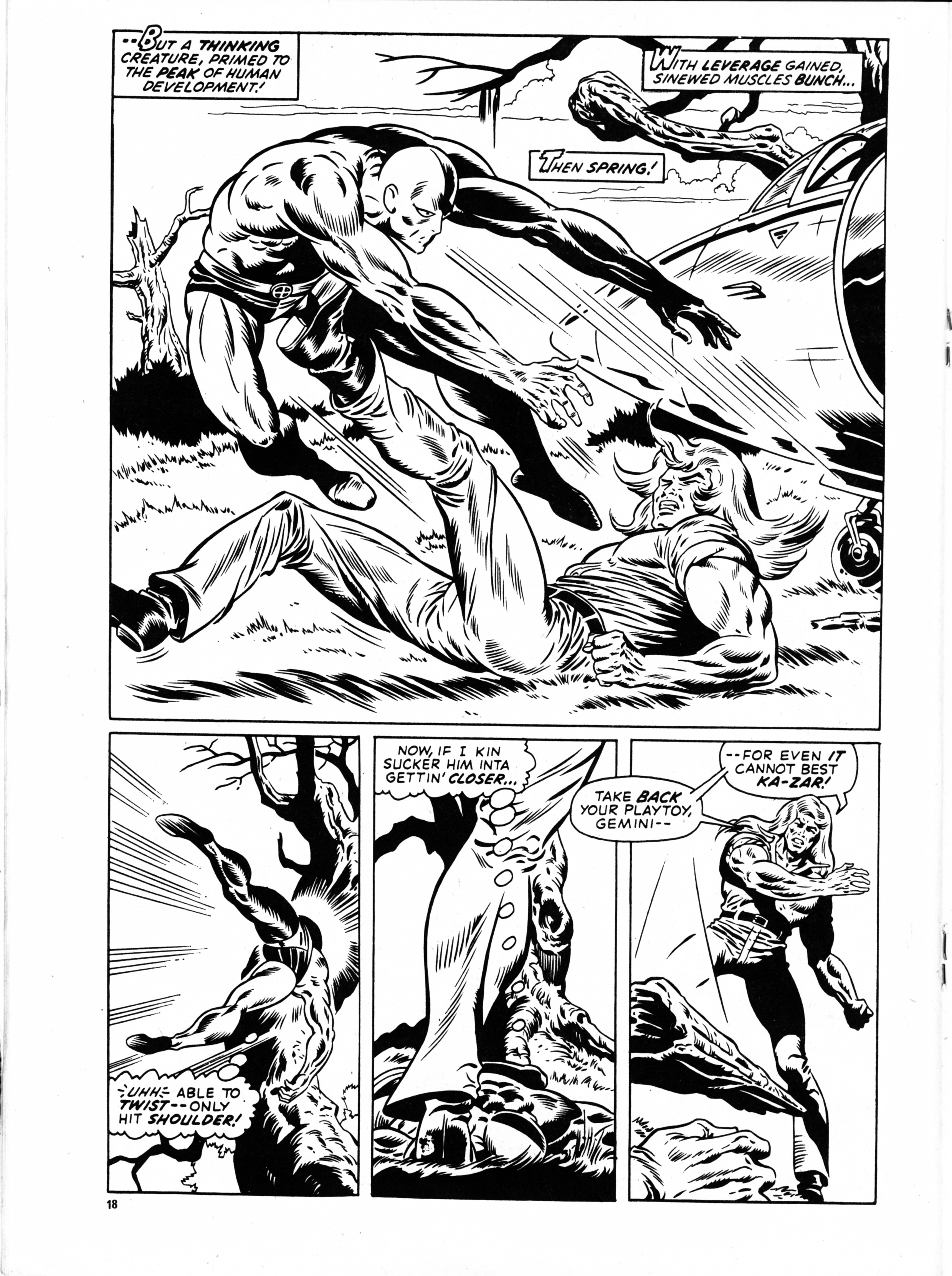 Read online Planet of the Apes (1974) comic -  Issue #69 - 18