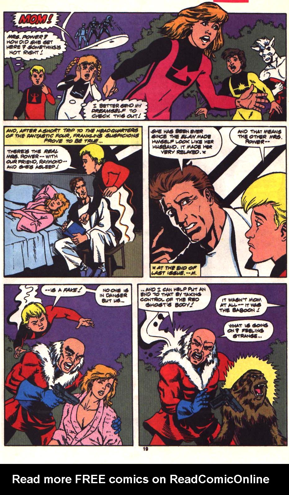 Read online Power Pack (1984) comic Issue 62