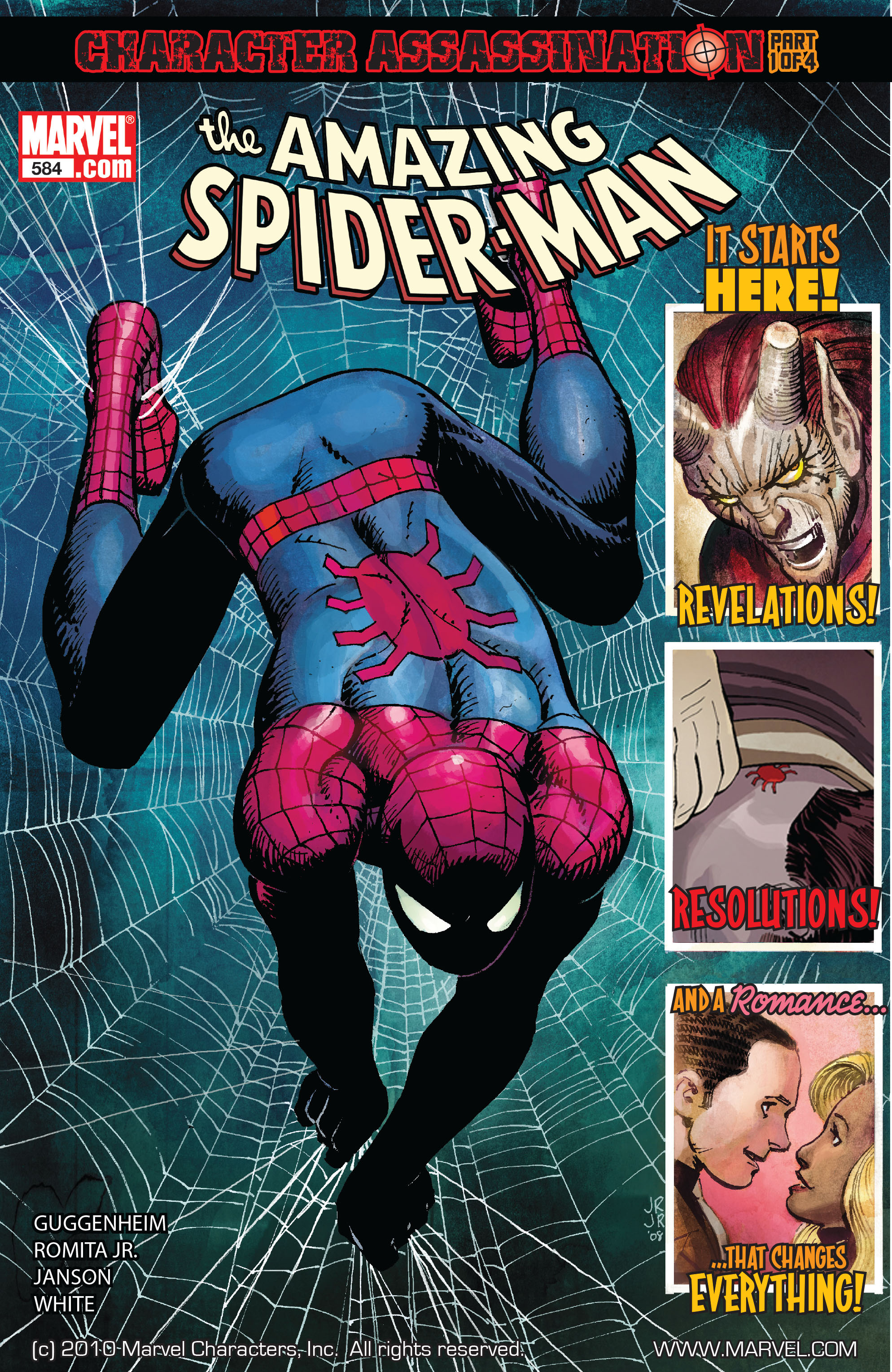 Read online The Amazing Spider-Man (1963) comic -  Issue #584 - 1