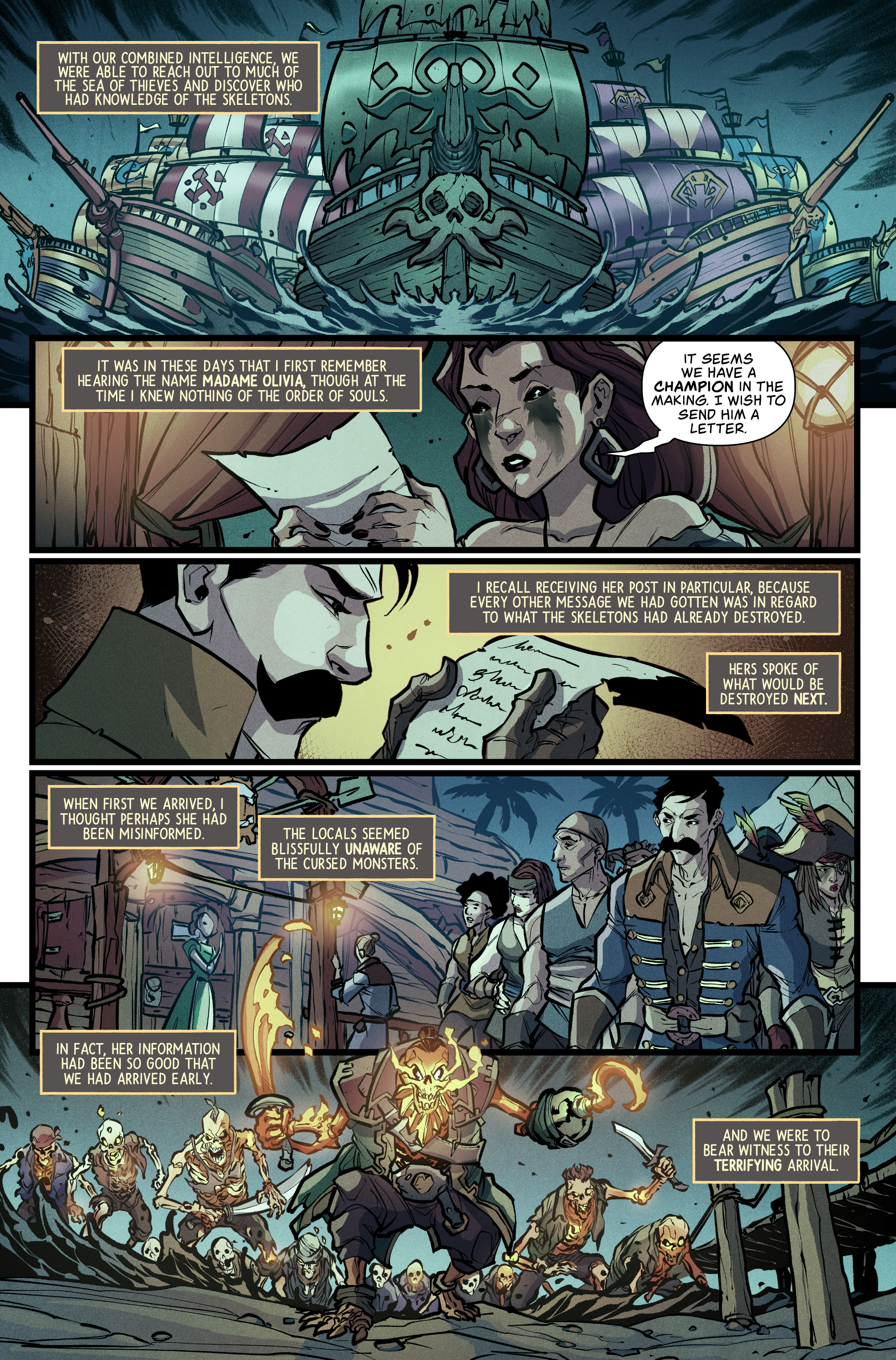 Read online Sea of Thieves comic -  Issue #1 - 21