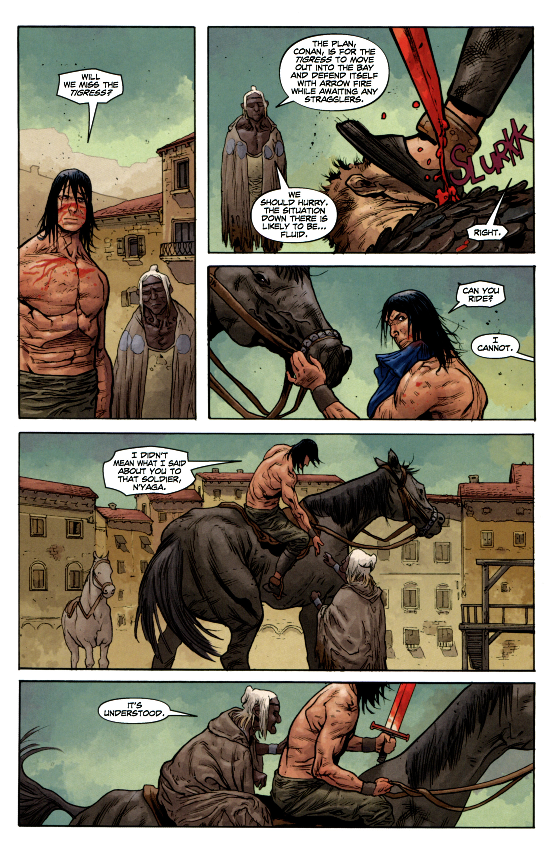 Read online Conan the Barbarian (2012) comic -  Issue #6 - 12