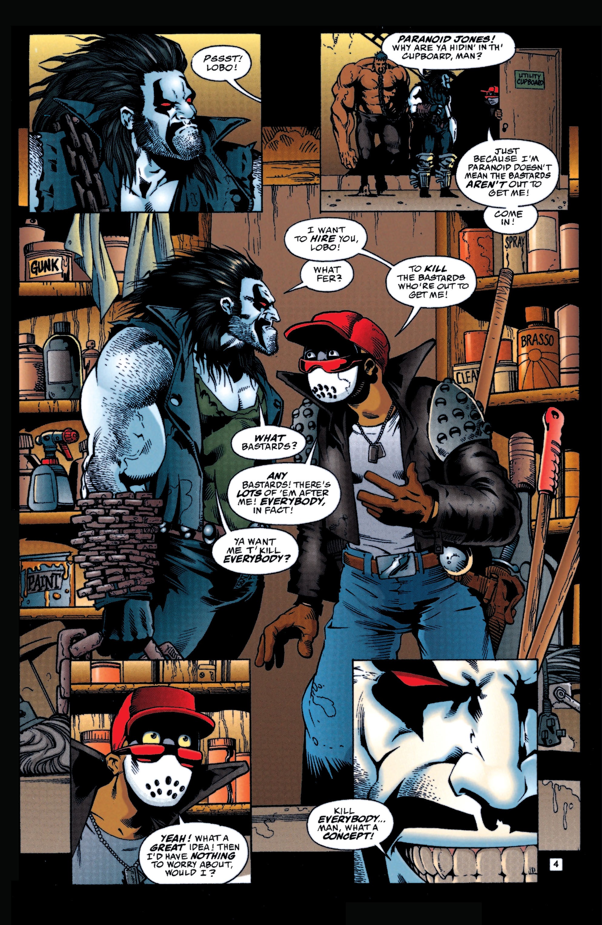 Read online Lobo (1993) comic -  Issue #45 - 5