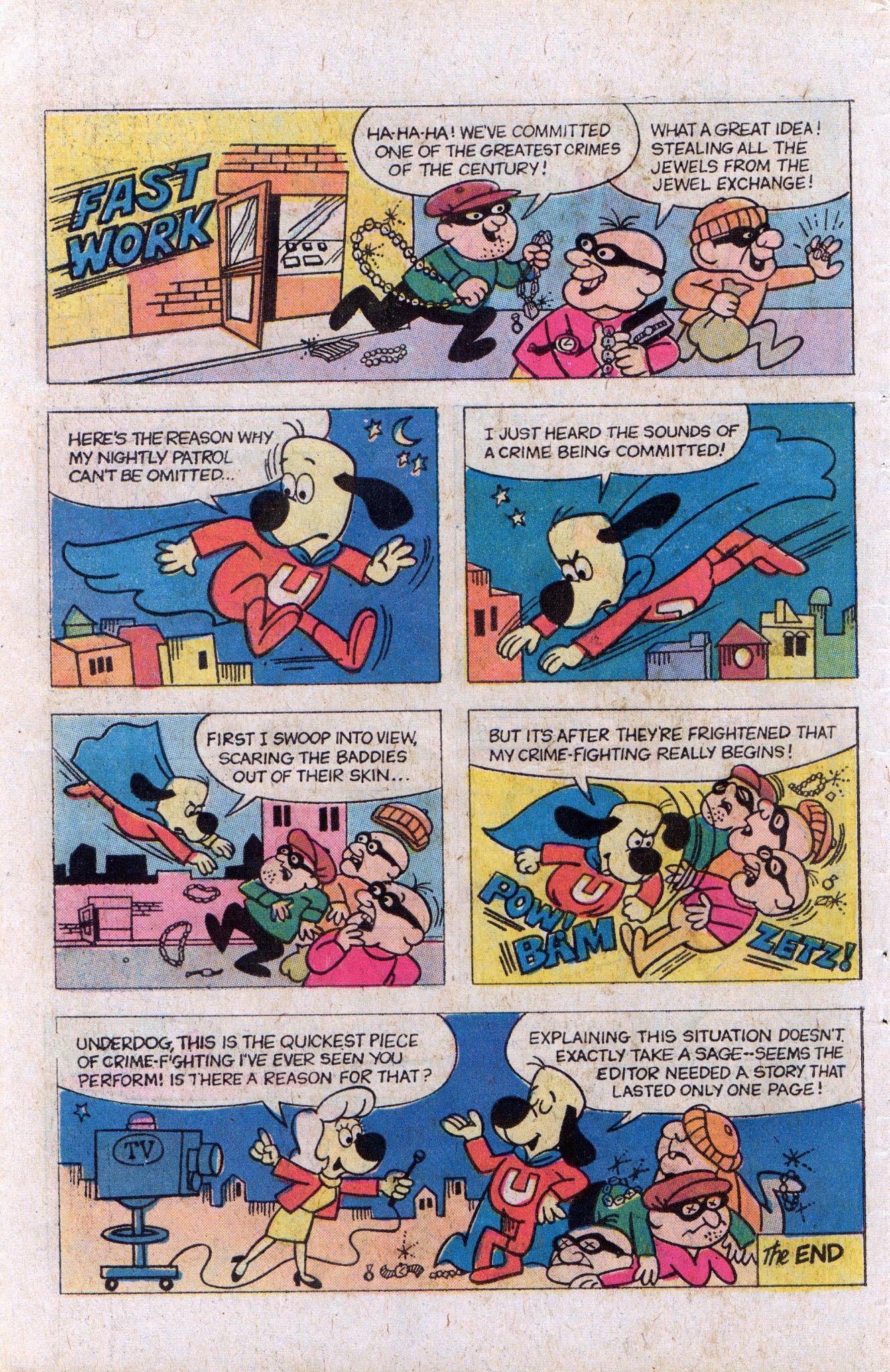 Read online Underdog (1975) comic -  Issue #3 - 10
