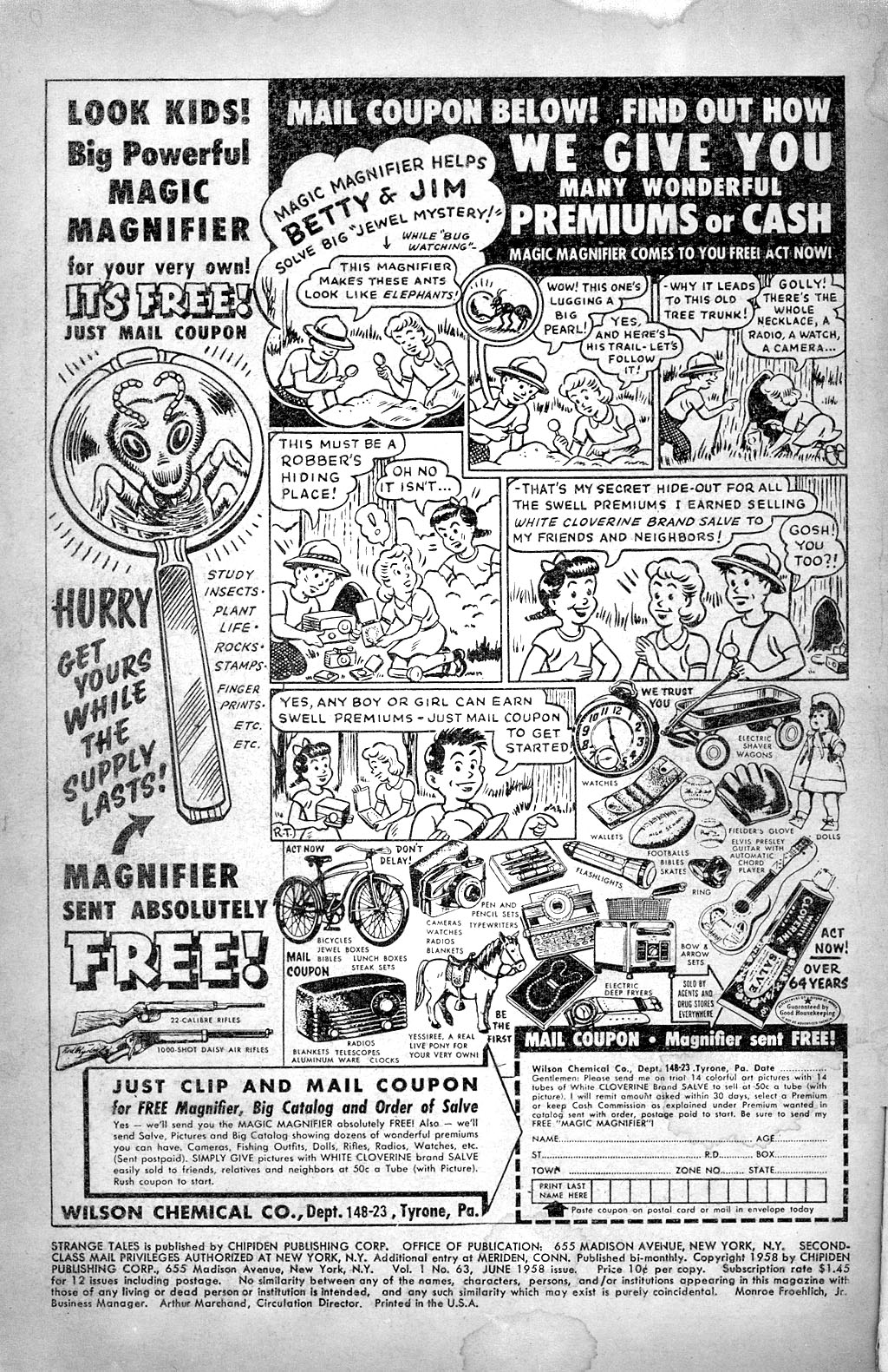 Read online Strange Tales (1951) comic -  Issue #63 - 2