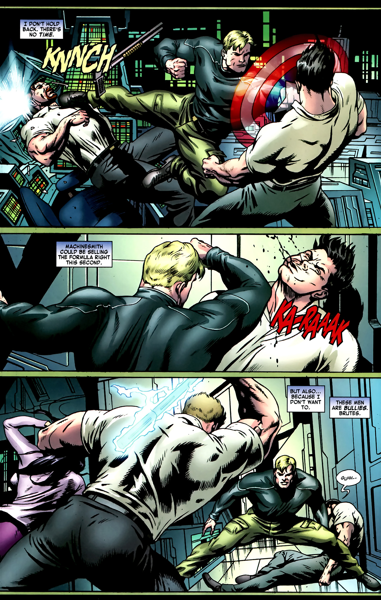 Read online Steve Rogers: Super-Soldier comic -  Issue #3 - 22