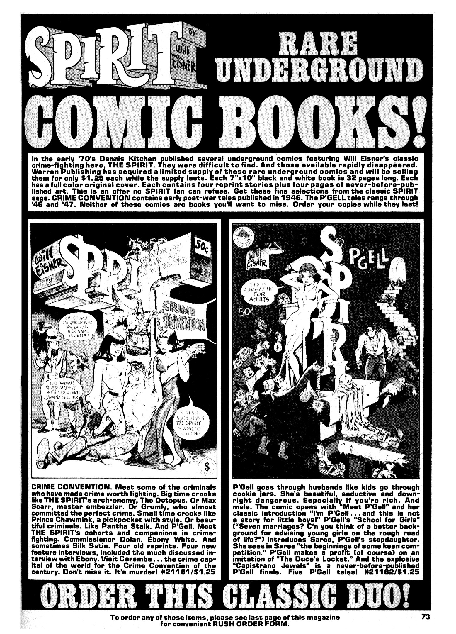 Read online Vampirella (1969) comic -  Issue #44 - 73