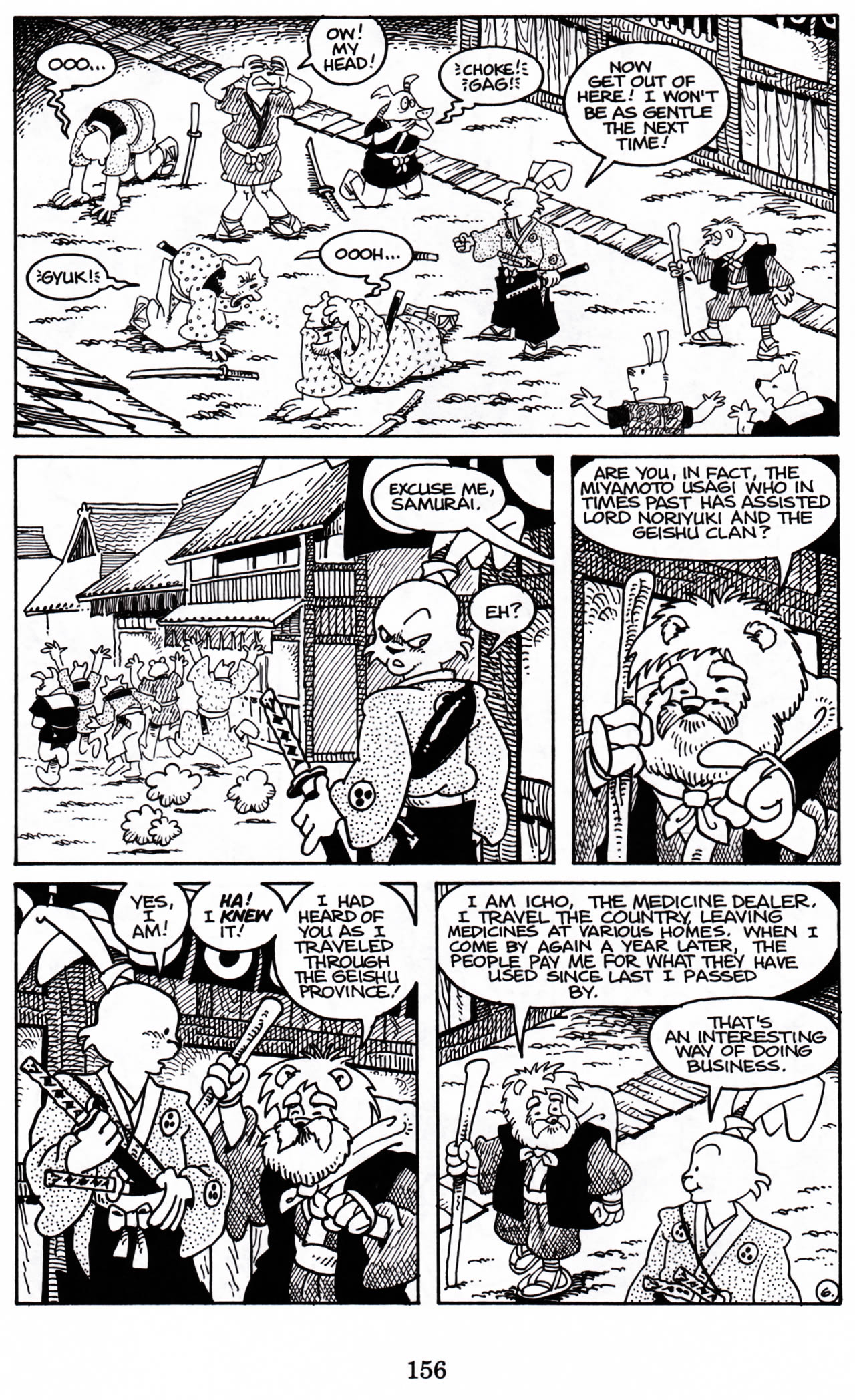 Read online Usagi Yojimbo (1996) comic -  Issue #5 - 7