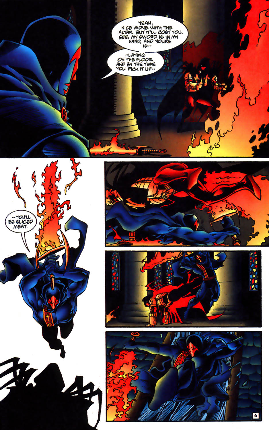 Read online Azrael (1995) comic -  Issue #4 - 7