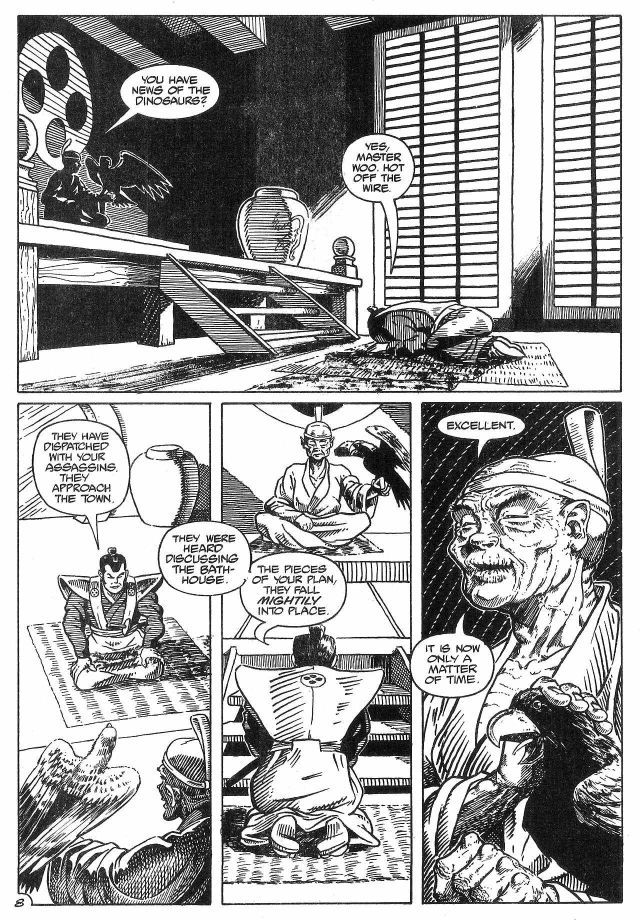 Read online Dinosaurs For Hire (1988) comic -  Issue #8 - 10