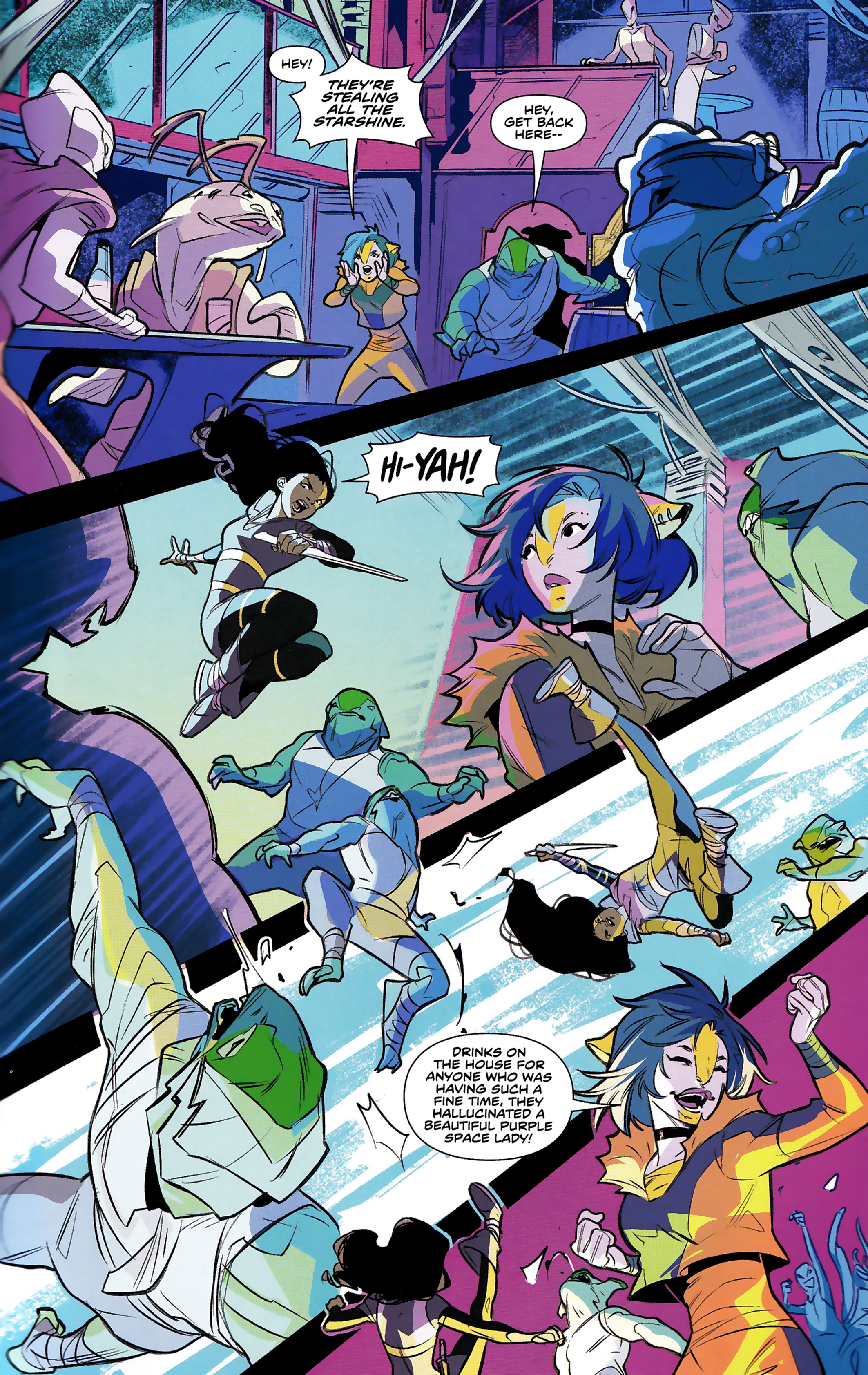 Read online Mighty Morphin Power Rangers: Beyond the Grid Deluxe Edition comic -  Issue # Full - 9