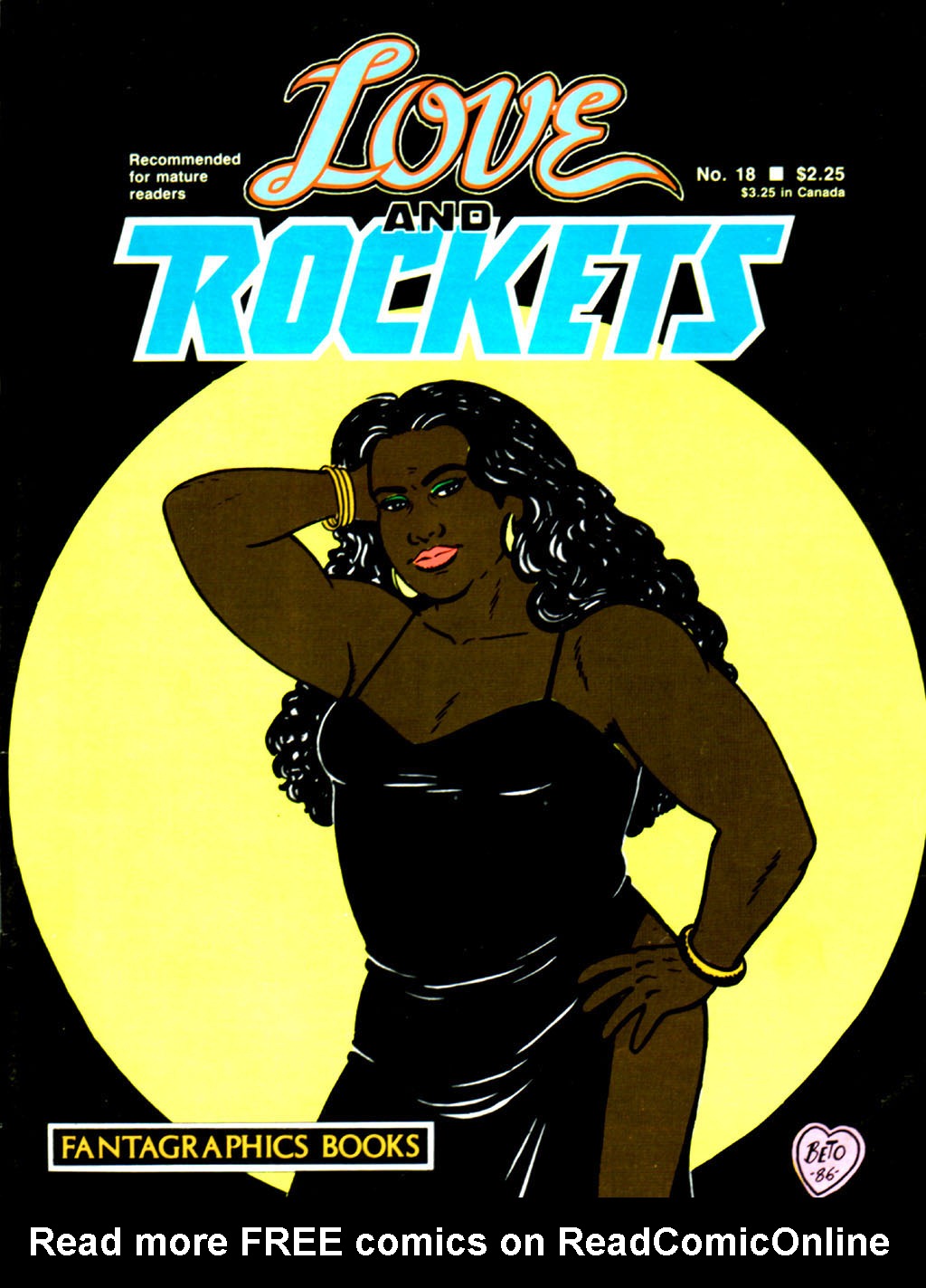 Read online Love and Rockets (1982) comic -  Issue #18 - 1