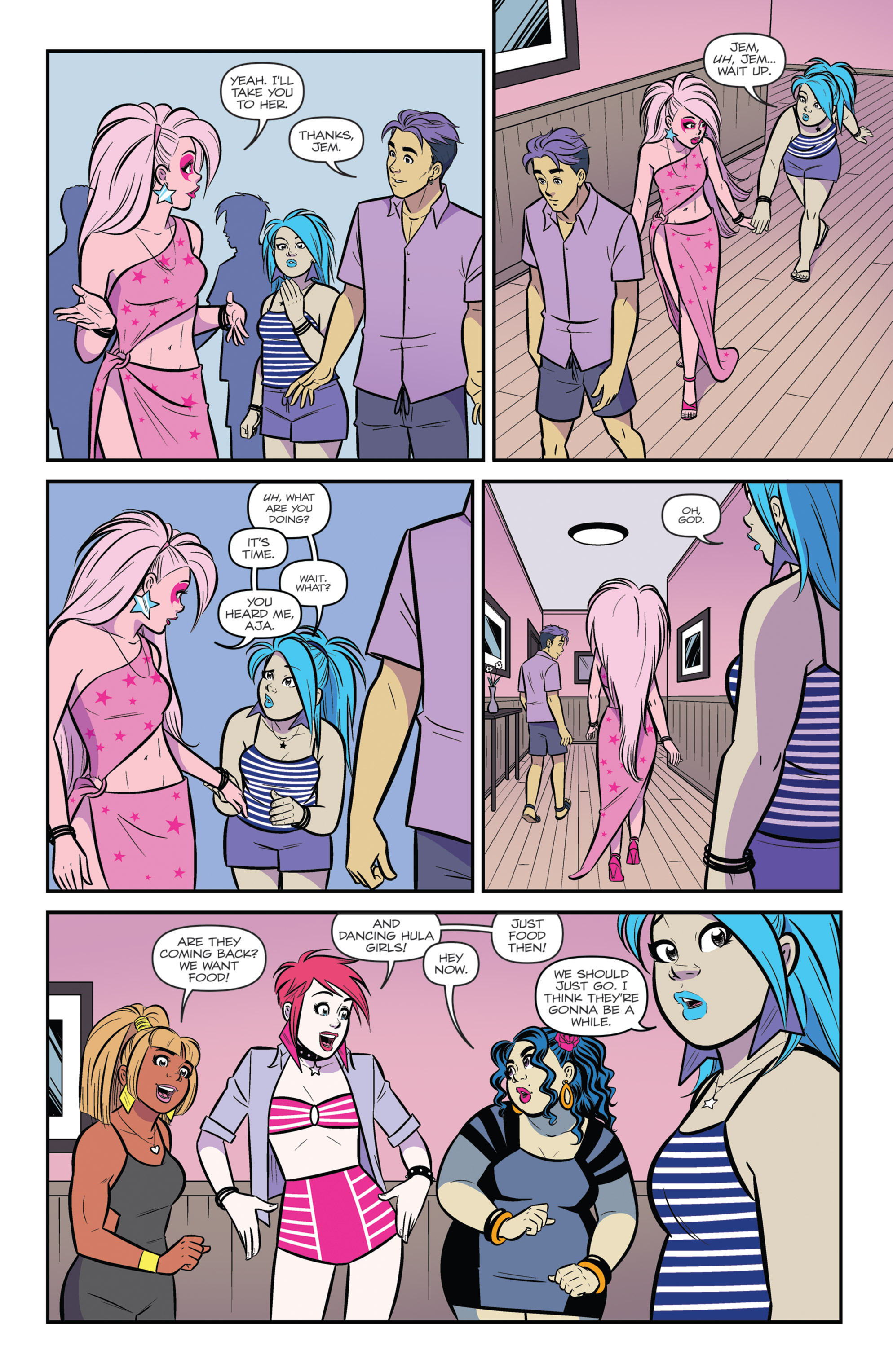 Read online Jem and The Holograms comic -  Issue #24 - 16
