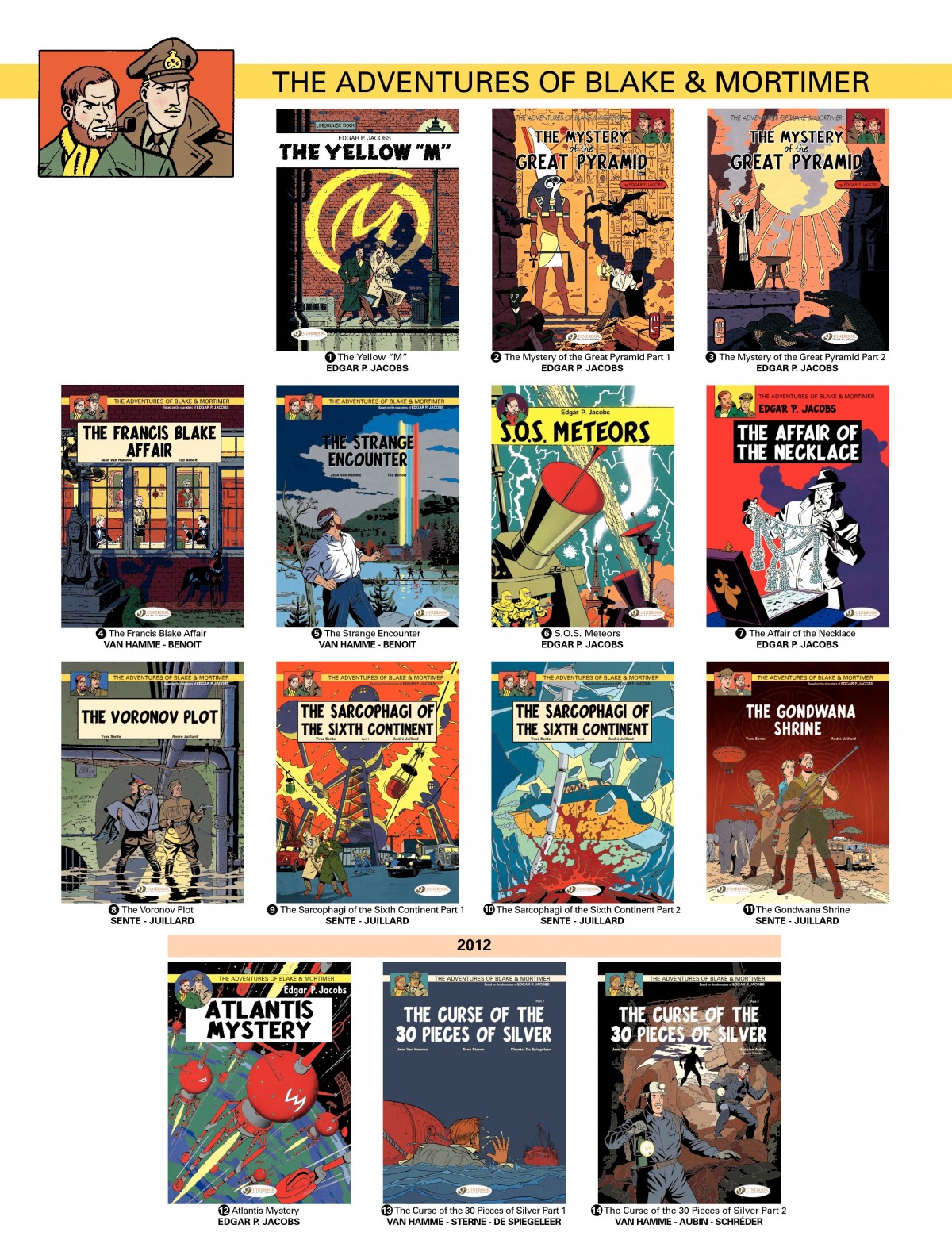 Read online Blake & Mortimer comic -  Issue #10 - 59