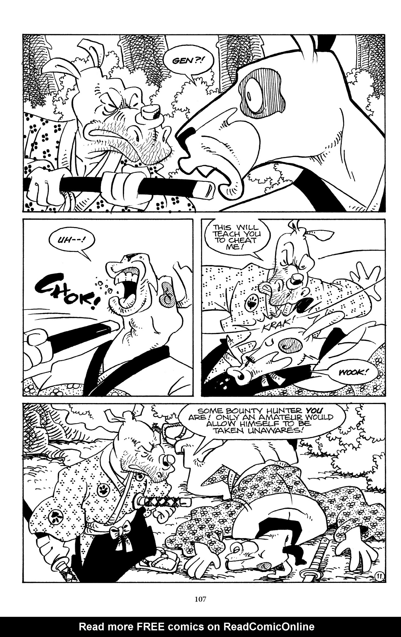 Read online The Usagi Yojimbo Saga comic -  Issue # TPB 5 - 104