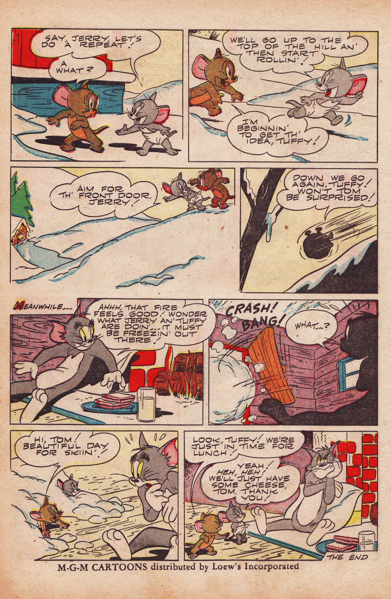 Read online Tom & Jerry Comics comic -  Issue #65 - 13