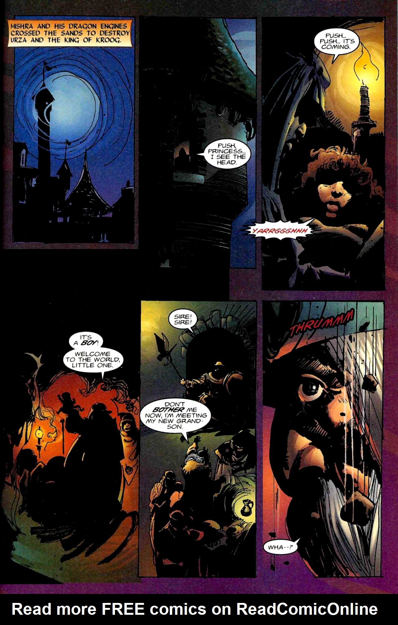 Read online Urza-Mishra War on the World of Magic: The Gathering comic -  Issue #1 - 17