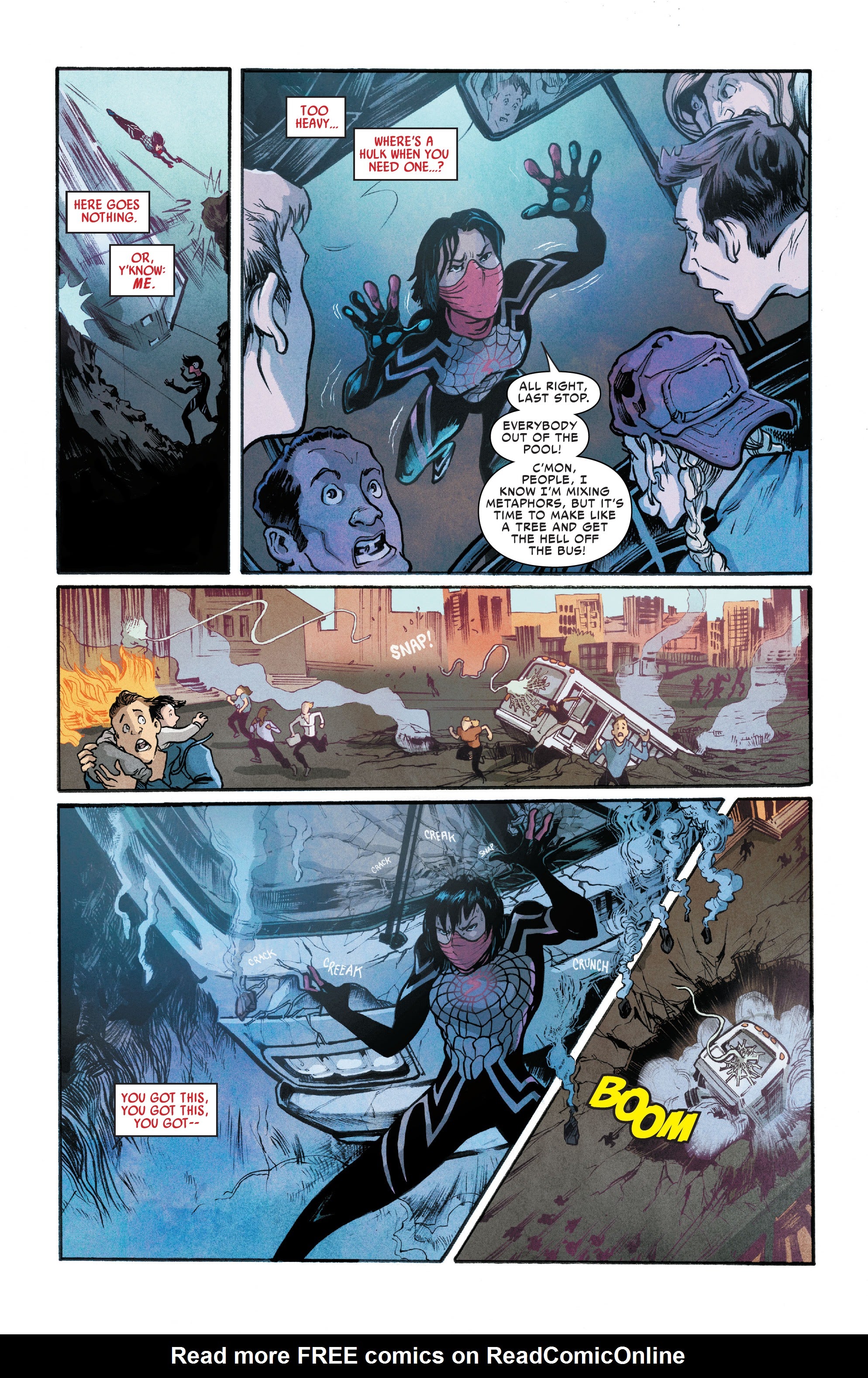 Read online Silk: Out of the Spider-Verse comic -  Issue # TPB 1 (Part 2) - 100