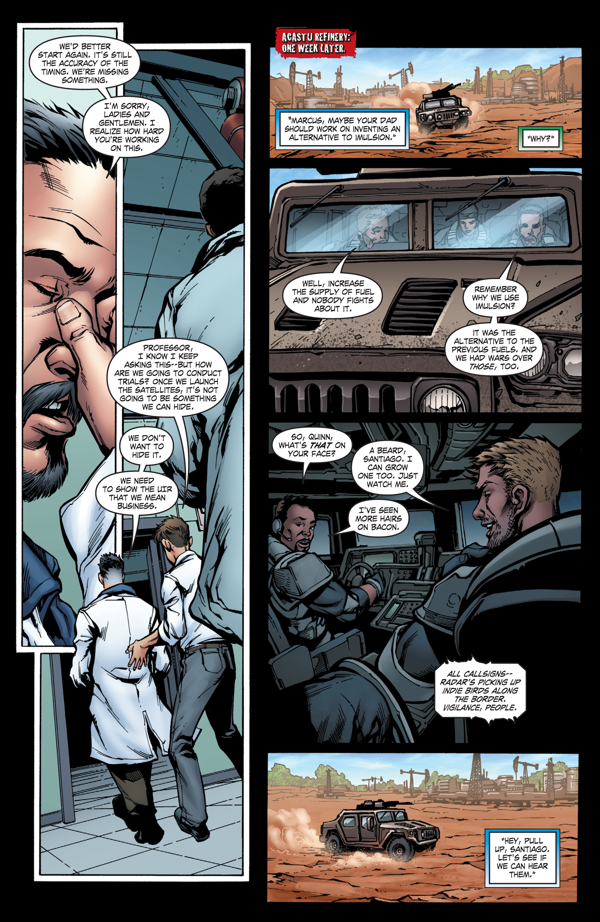 Read online Gears Of War comic -  Issue #17 - 18