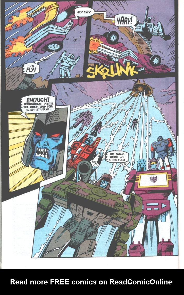 Read online Transformers: Generation 2 comic -  Issue #6 - 21
