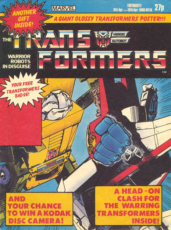 Read online The Transformers (UK) comic -  Issue #15 - 1