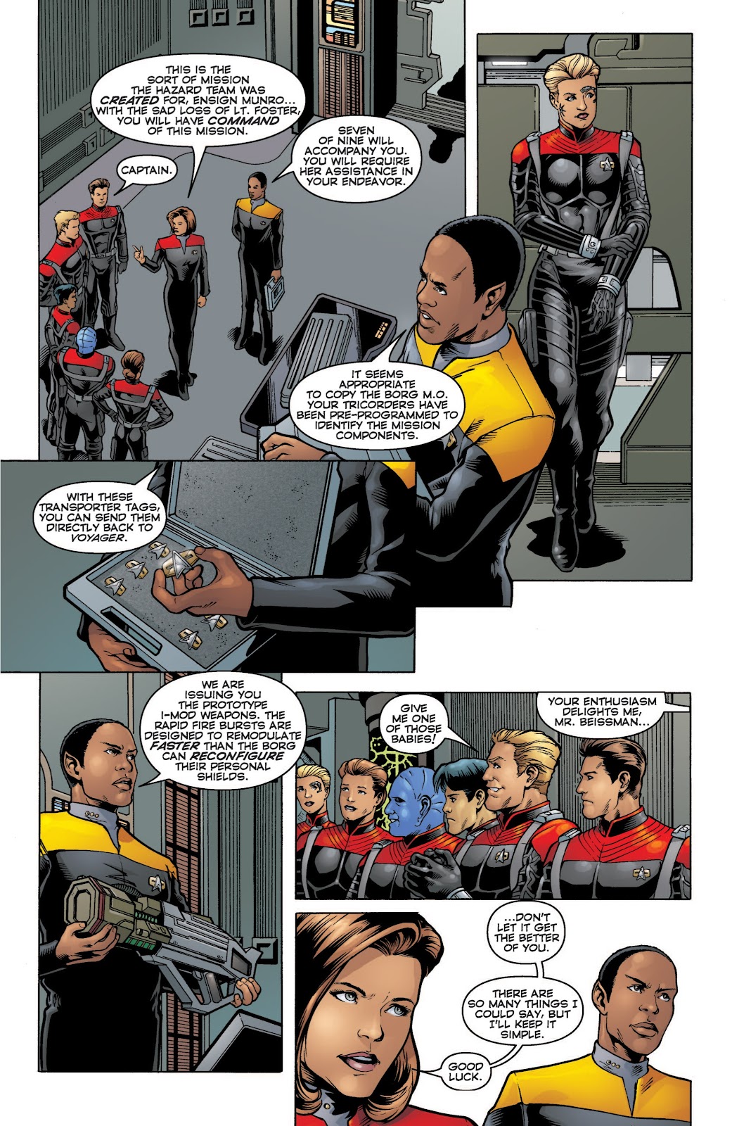 Star Trek: Voyager--Encounters with the Unknown issue TPB - Page 110