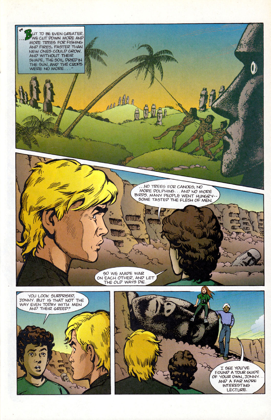 Read online The Real Adventures of Jonny Quest comic -  Issue #12 - 23