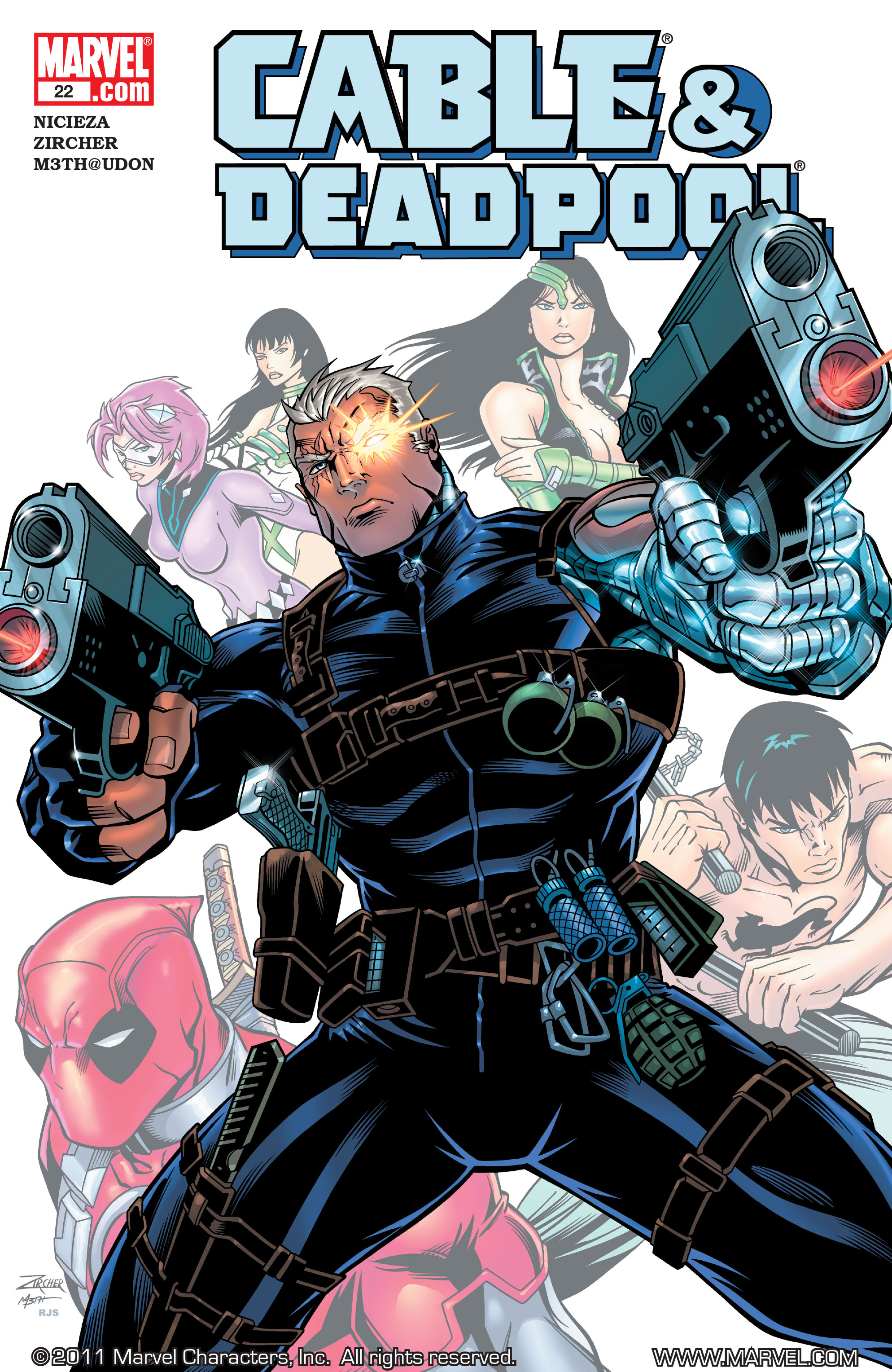 Read online Cable and Deadpool comic -  Issue #22 - 1