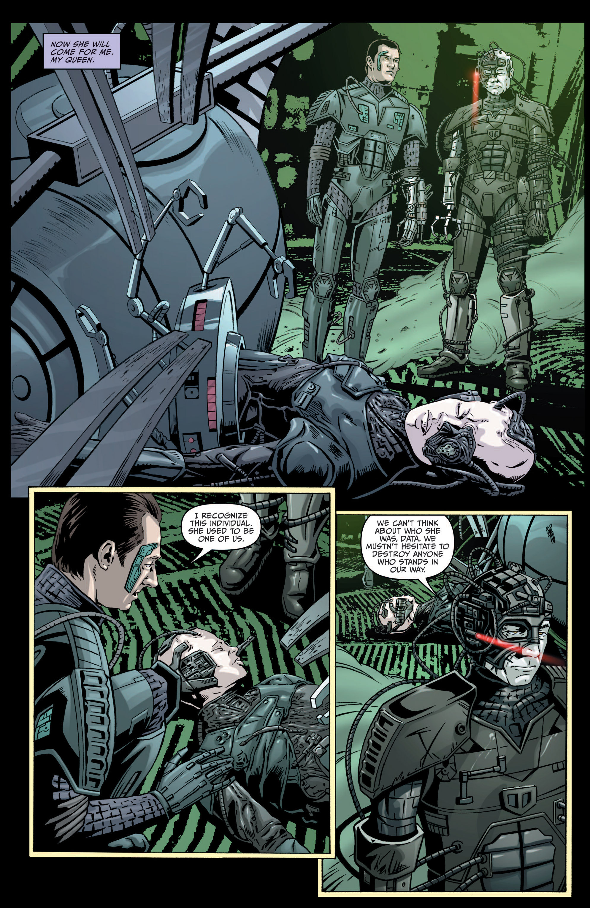 Read online Star Trek: The Next Generation - Hive comic -  Issue #2 - 24