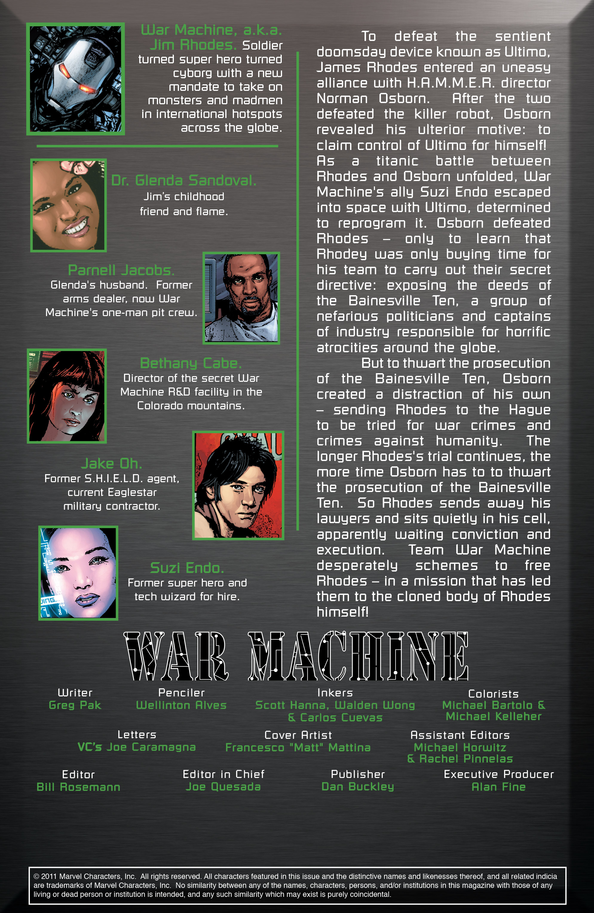 Read online War Machine (2009) comic -  Issue #12 - 2