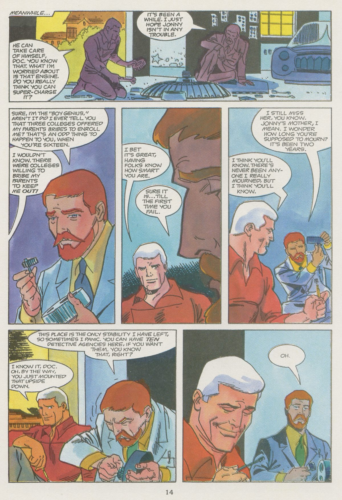 Read online Jonny Quest comic -  Issue #19 - 16