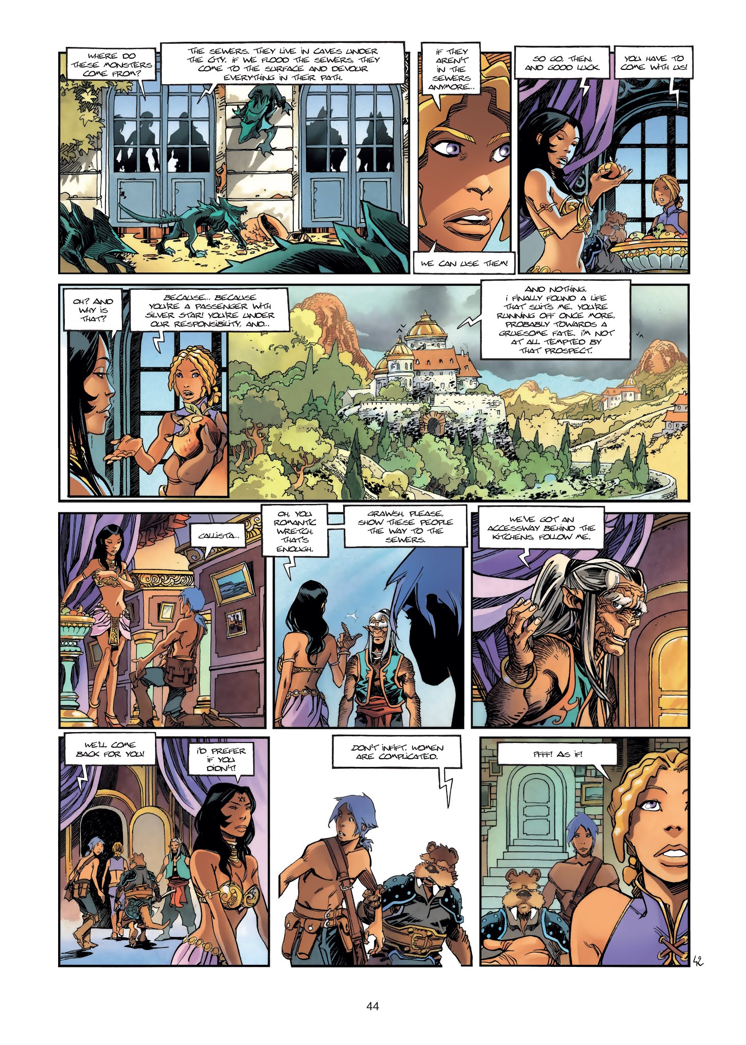 Read online Ythaq comic -  Issue #8 - 44