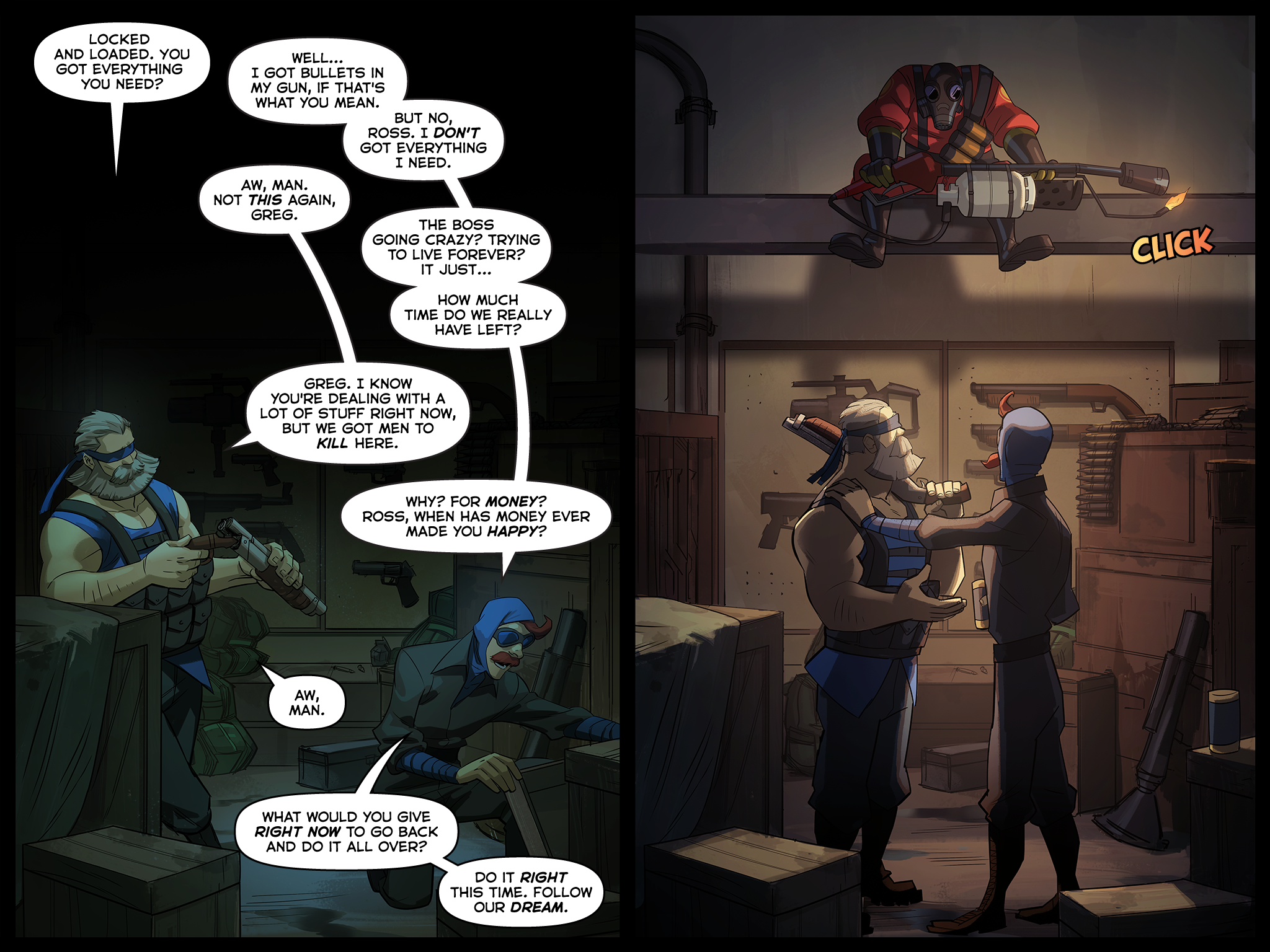 Read online Team Fortress 2 comic -  Issue #6 - 130