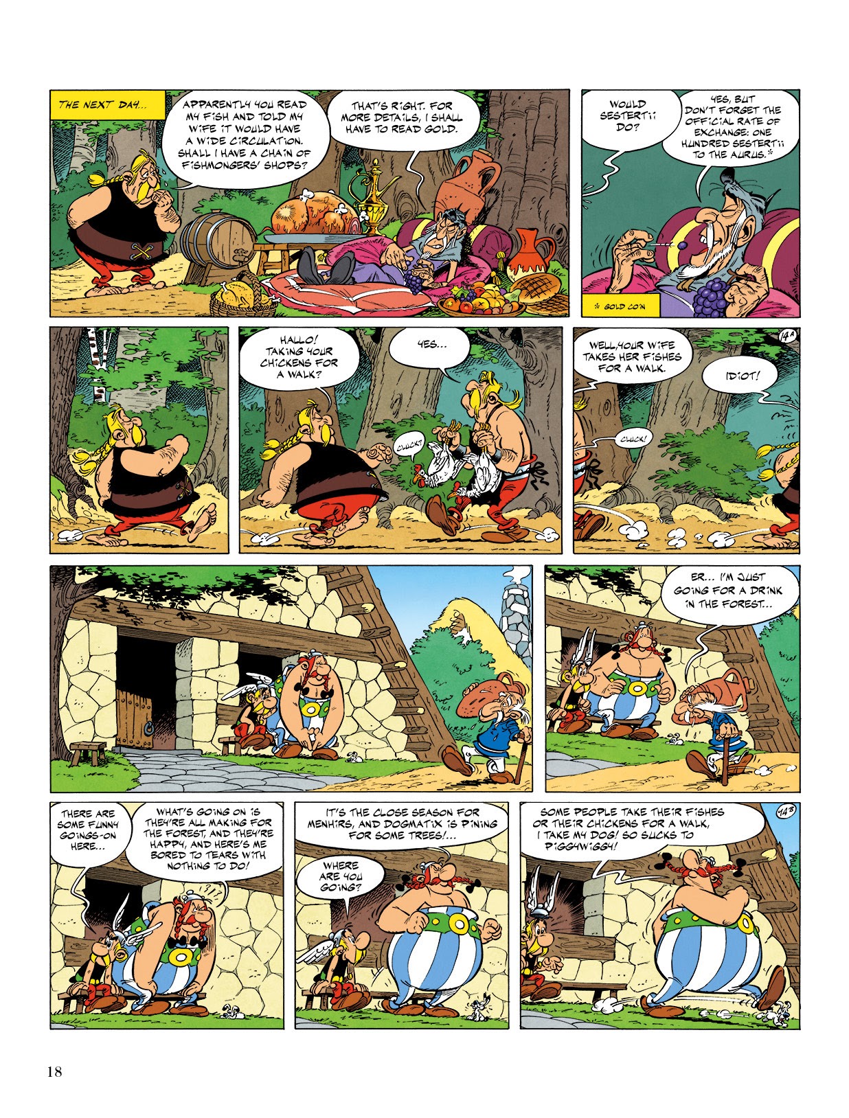 Read online Asterix comic -  Issue #19 - 19