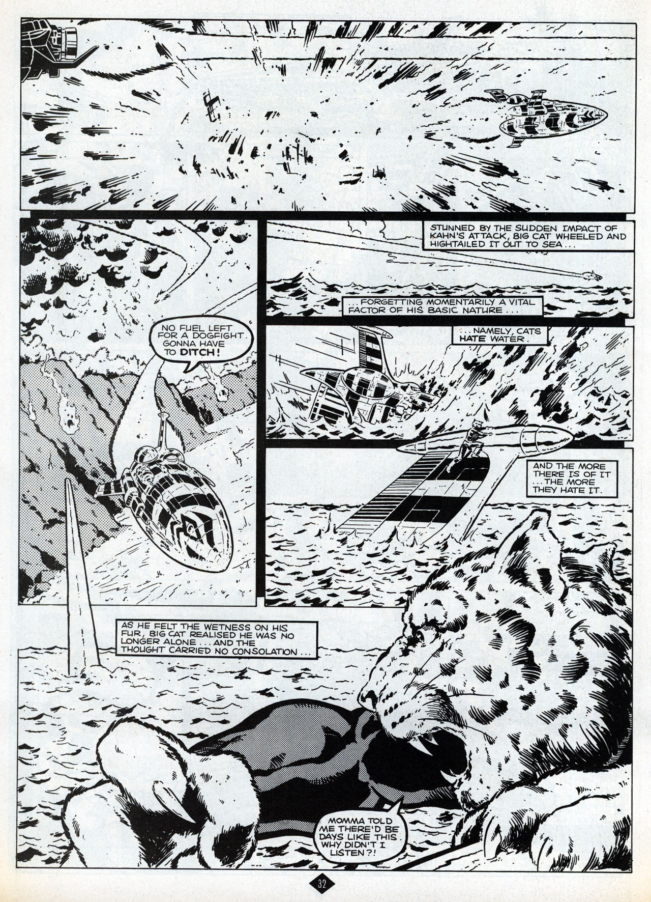 Read online Captain Britain (1985) comic -  Issue #3 - 32