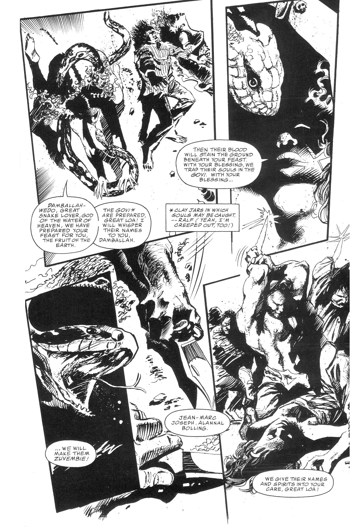 Read online Blade: Black & White comic -  Issue # TPB - 123