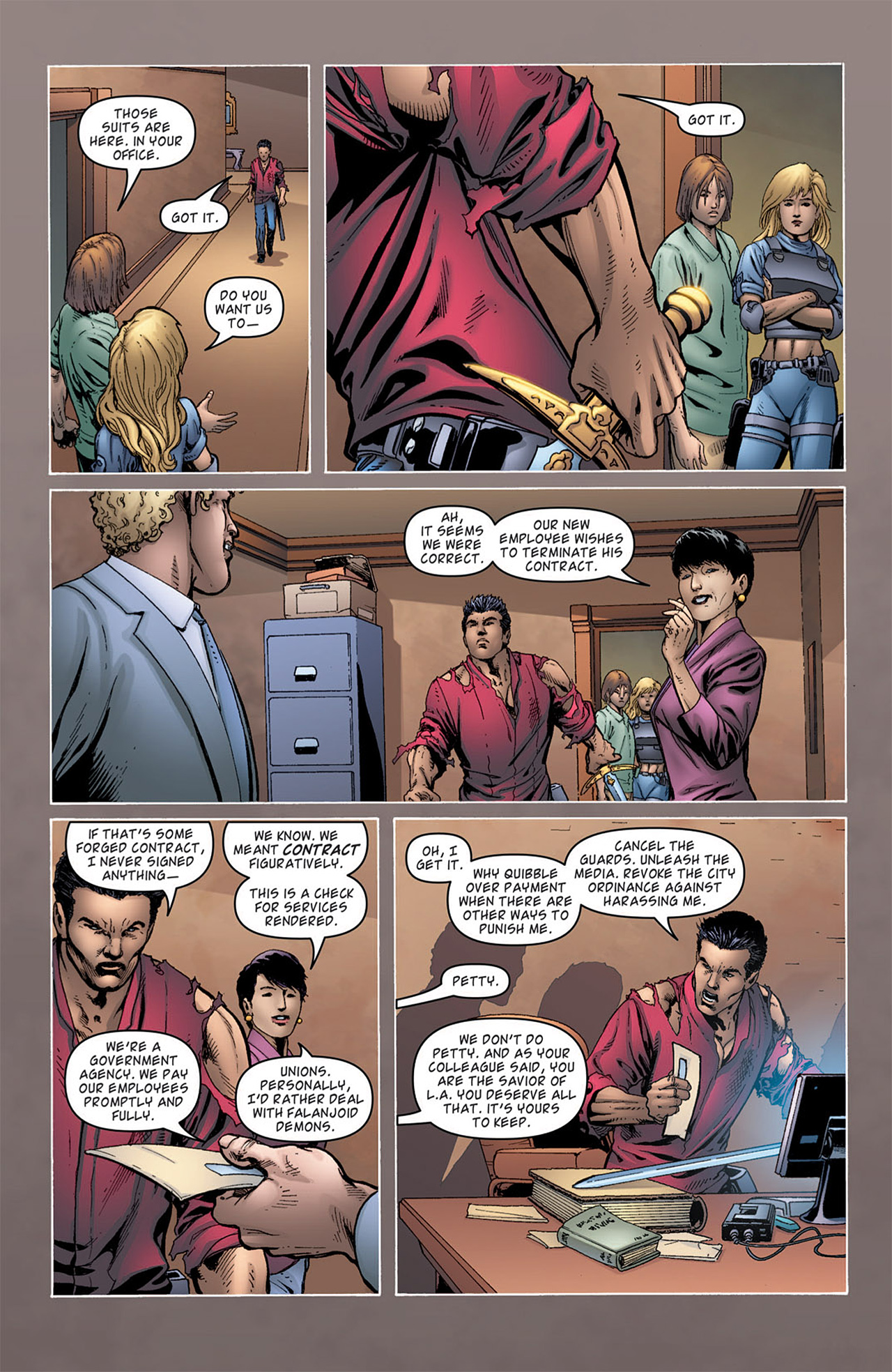 Read online Angel comic -  Issue #20 - 24