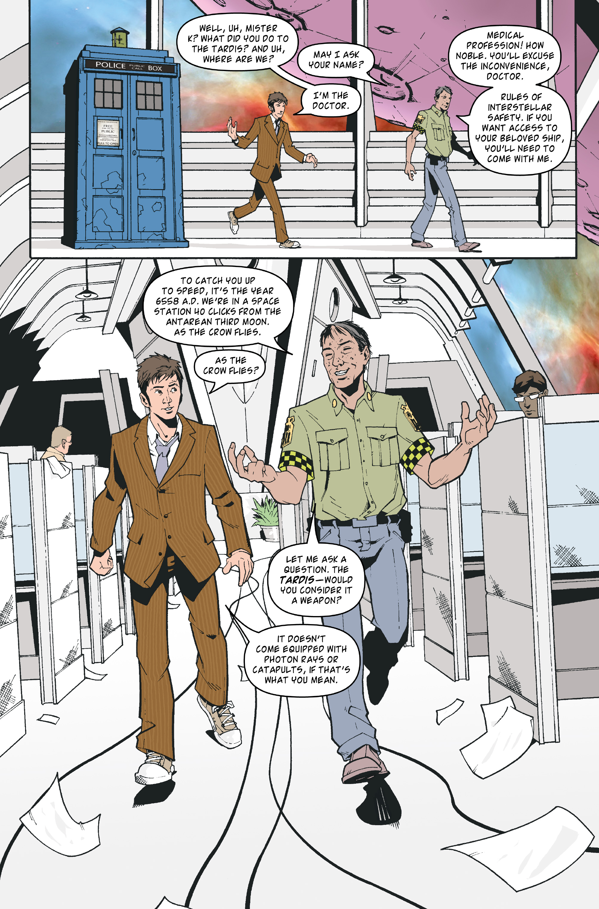 Read online Doctor Who: The Tenth Doctor Archives comic -  Issue #35 - 6