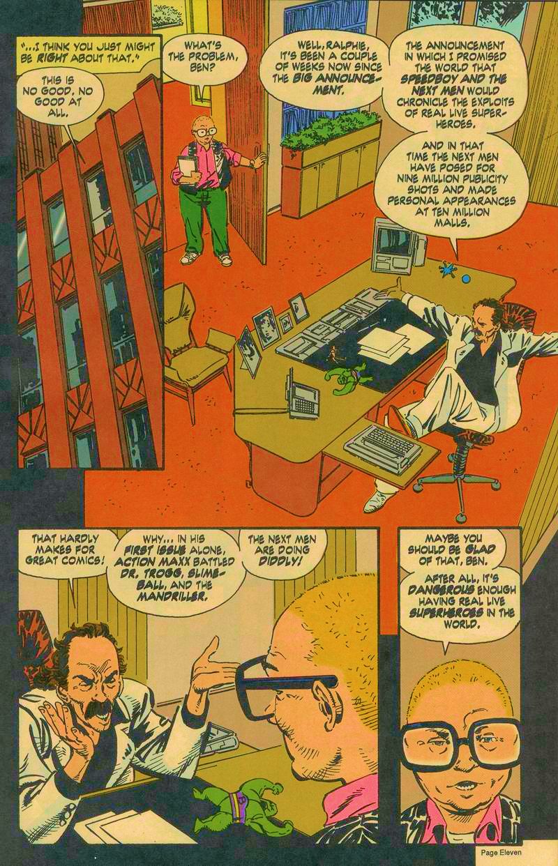Read online John Byrne's Next Men (1992) comic -  Issue #17 - 13