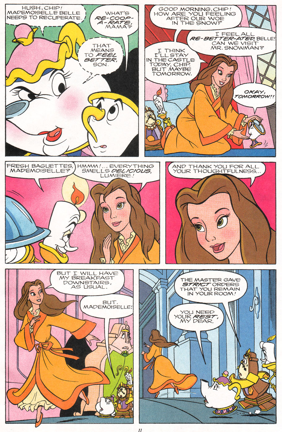 Read online Disney's Beauty and the Beast comic -  Issue #9 - 13