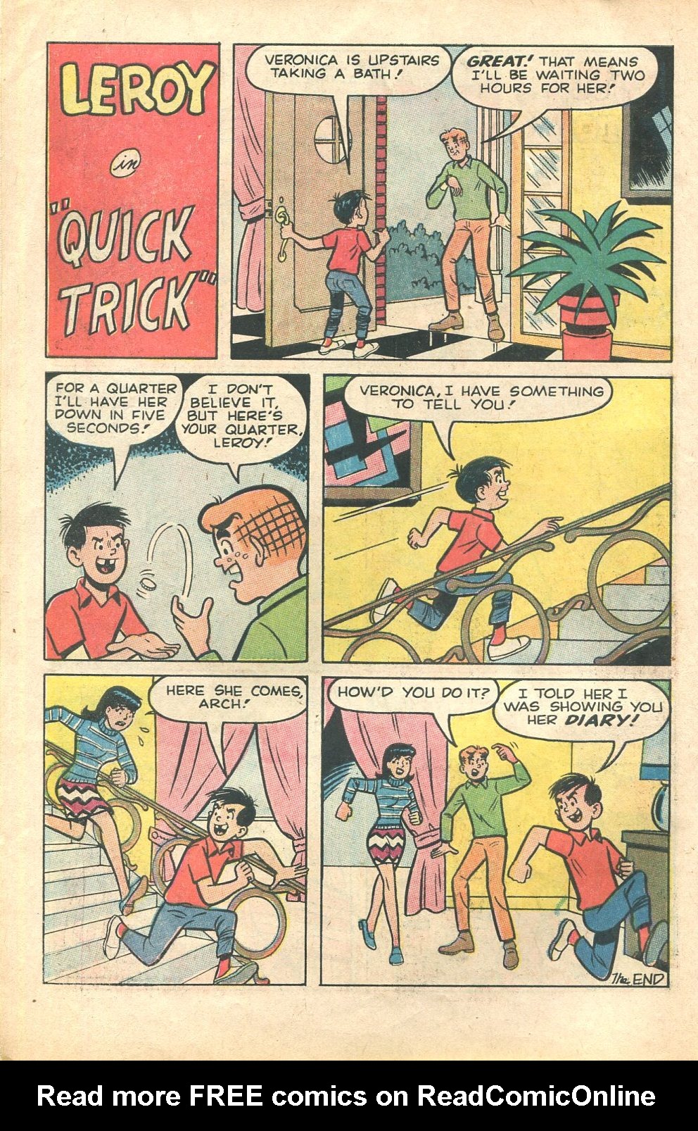 Read online Archie's Joke Book Magazine comic -  Issue #124 - 6