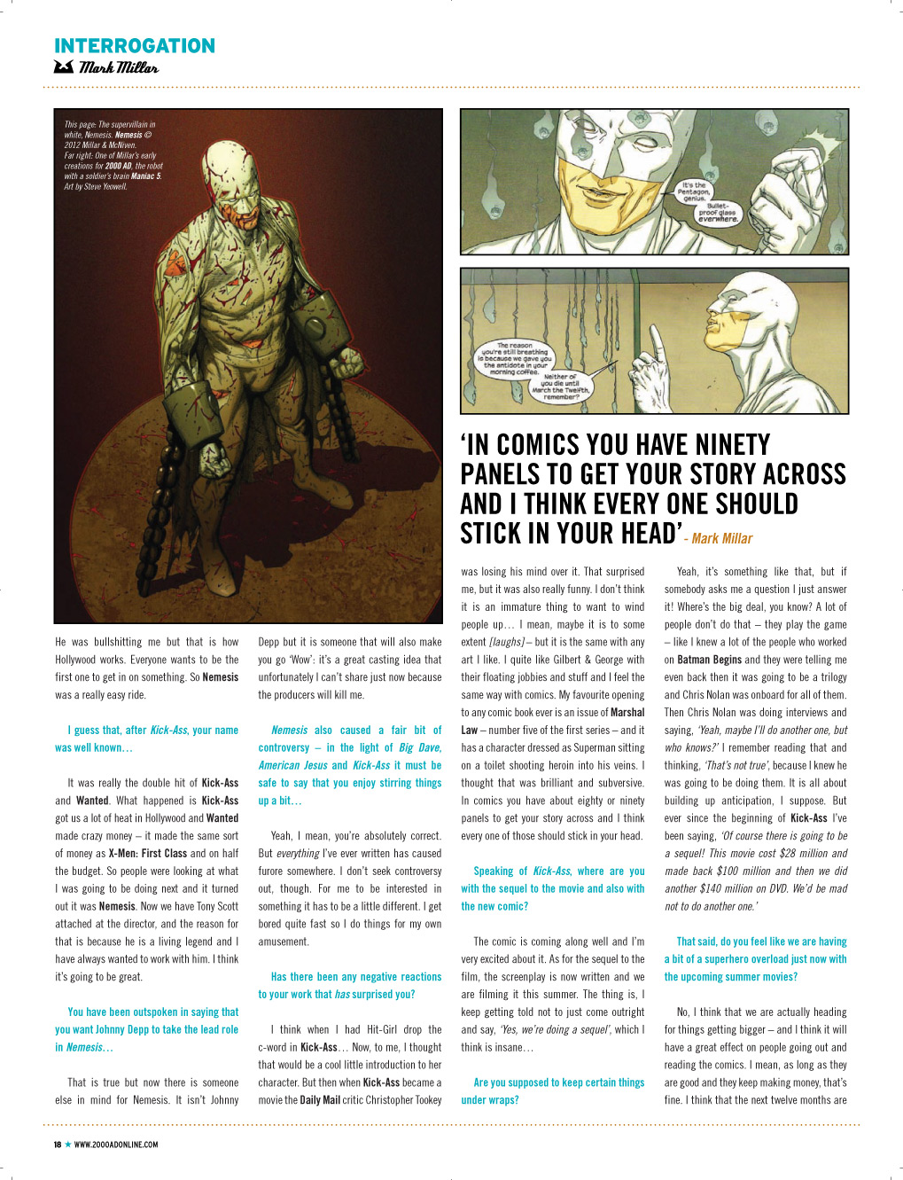Read online Judge Dredd Megazine (Vol. 5) comic -  Issue #323 - 18