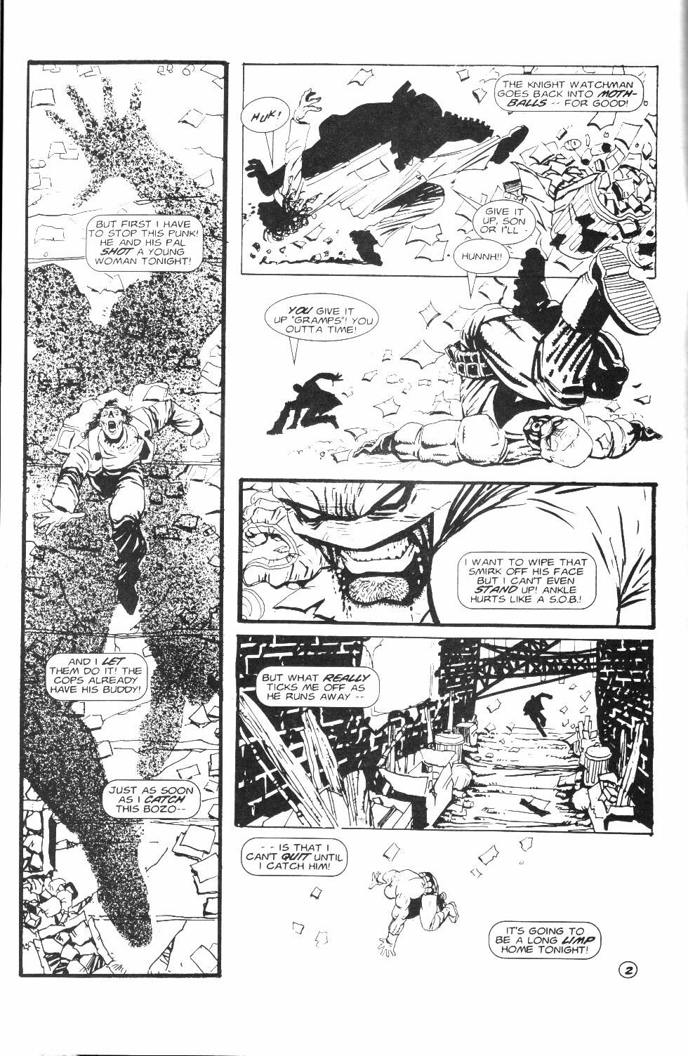 Read online Knight Watchman comic -  Issue #2 - 4