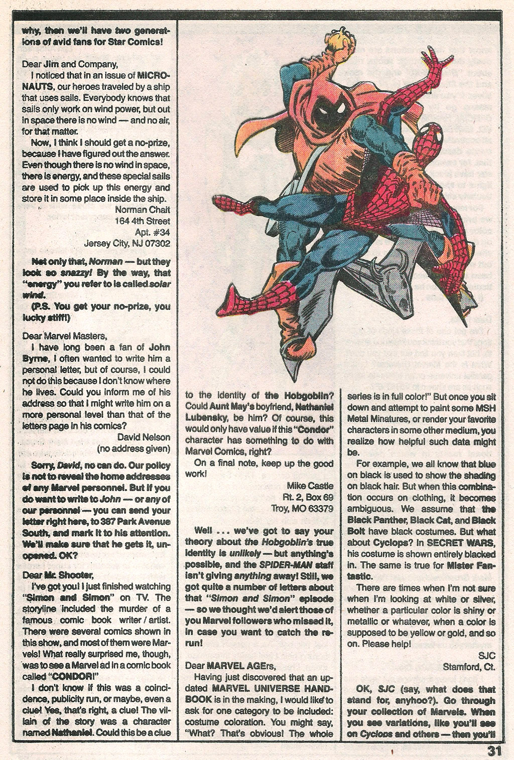 Read online Marvel Age comic -  Issue #27 - 32