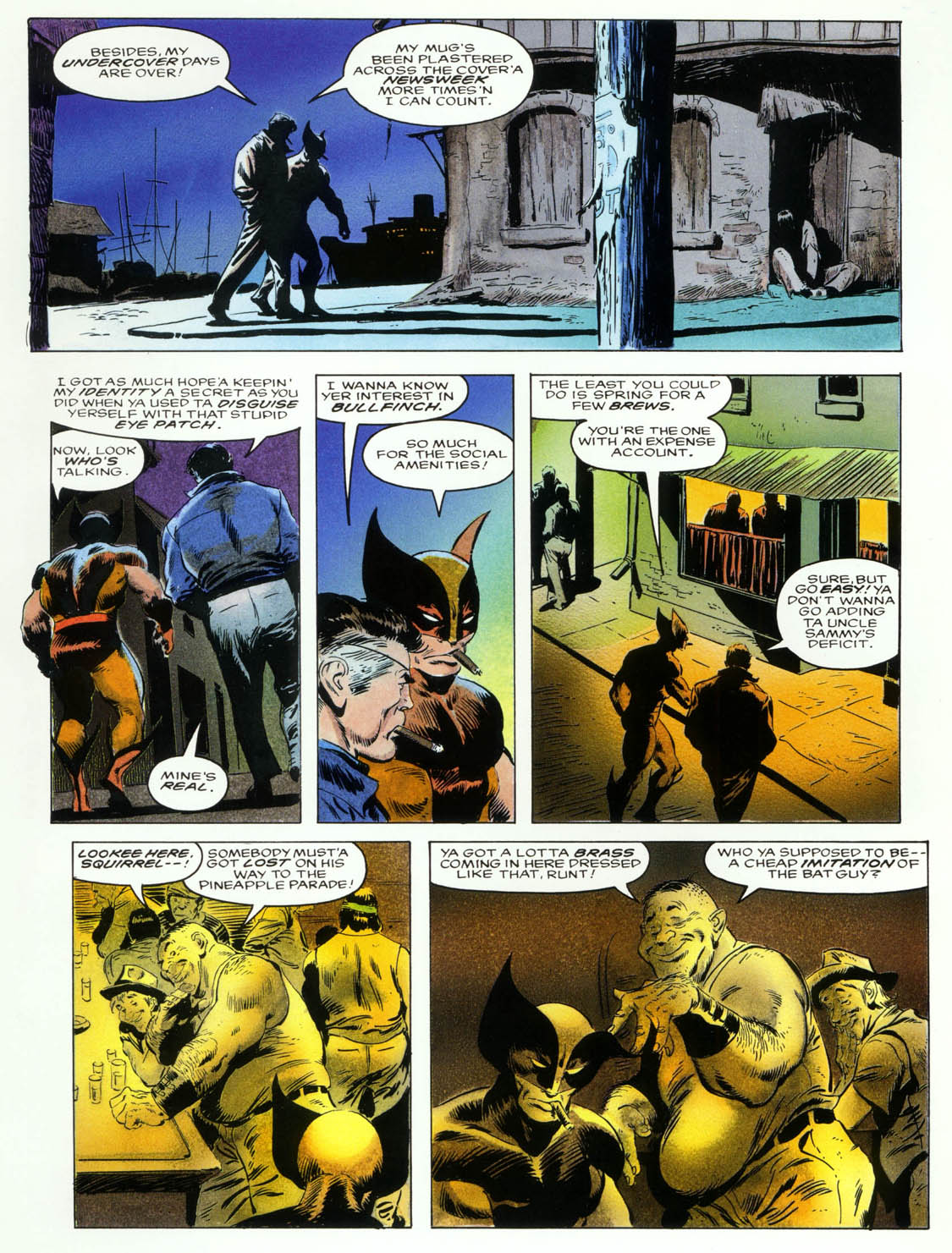 Read online Marvel Graphic Novel comic - Issue #67 - Wolverine - Bloody ...