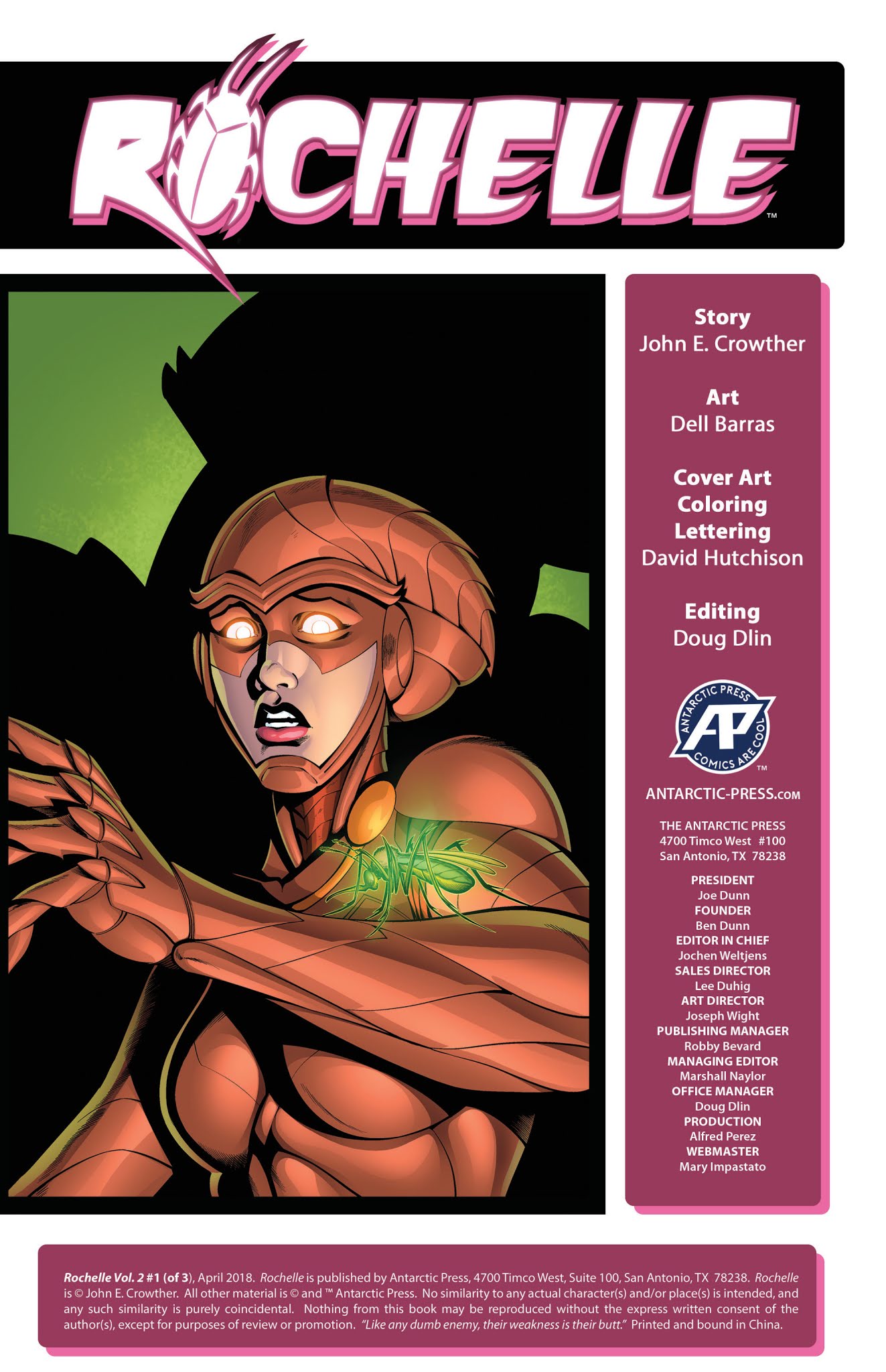 Read online Rochelle, Volume 2  "Skeeter  Feever" comic -  Issue #1 - 2