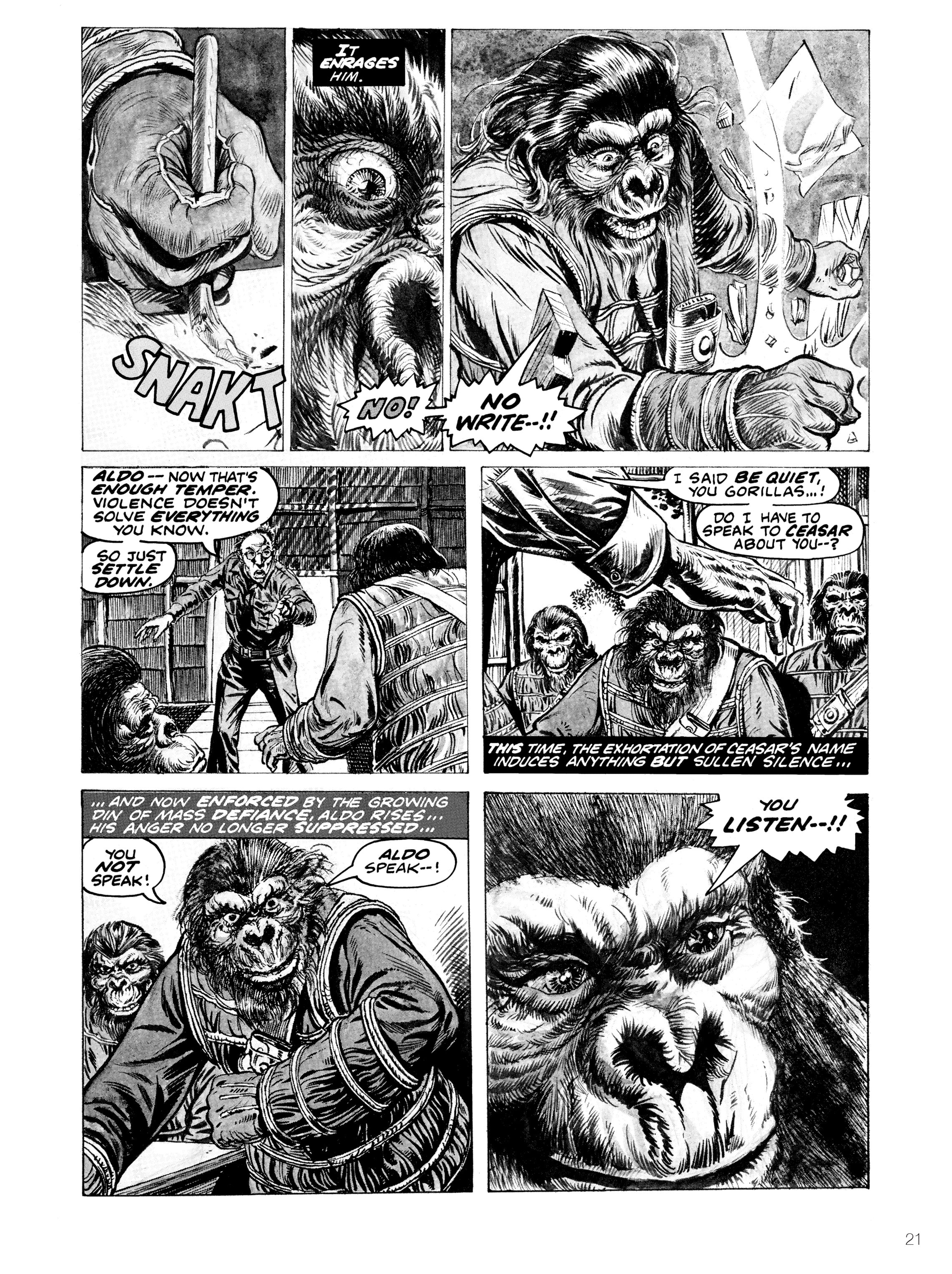 Read online Planet of the Apes: Archive comic -  Issue # TPB 4 (Part 1) - 18