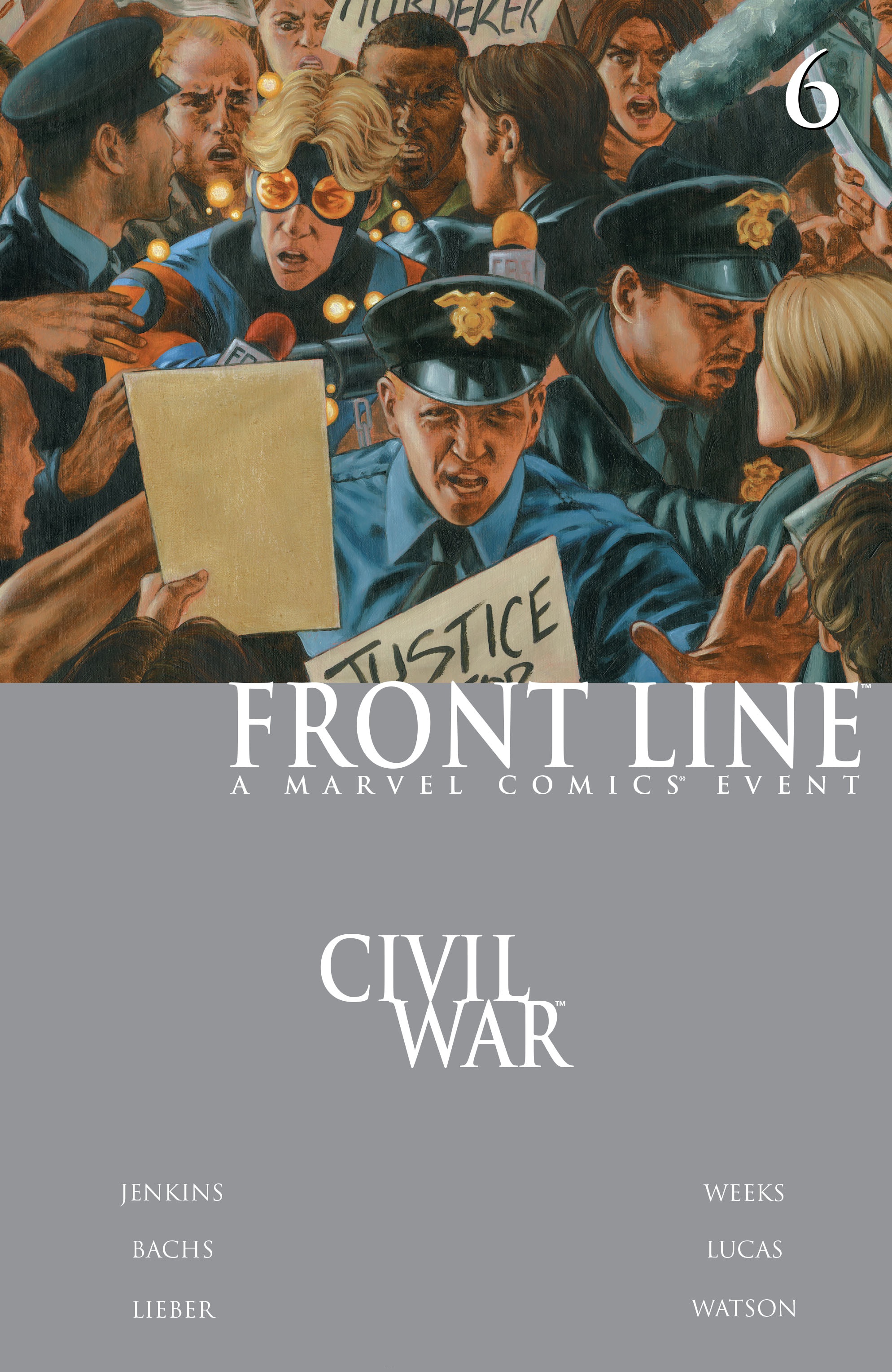 Read online Civil War: Front Line comic -  Issue #6 - 1