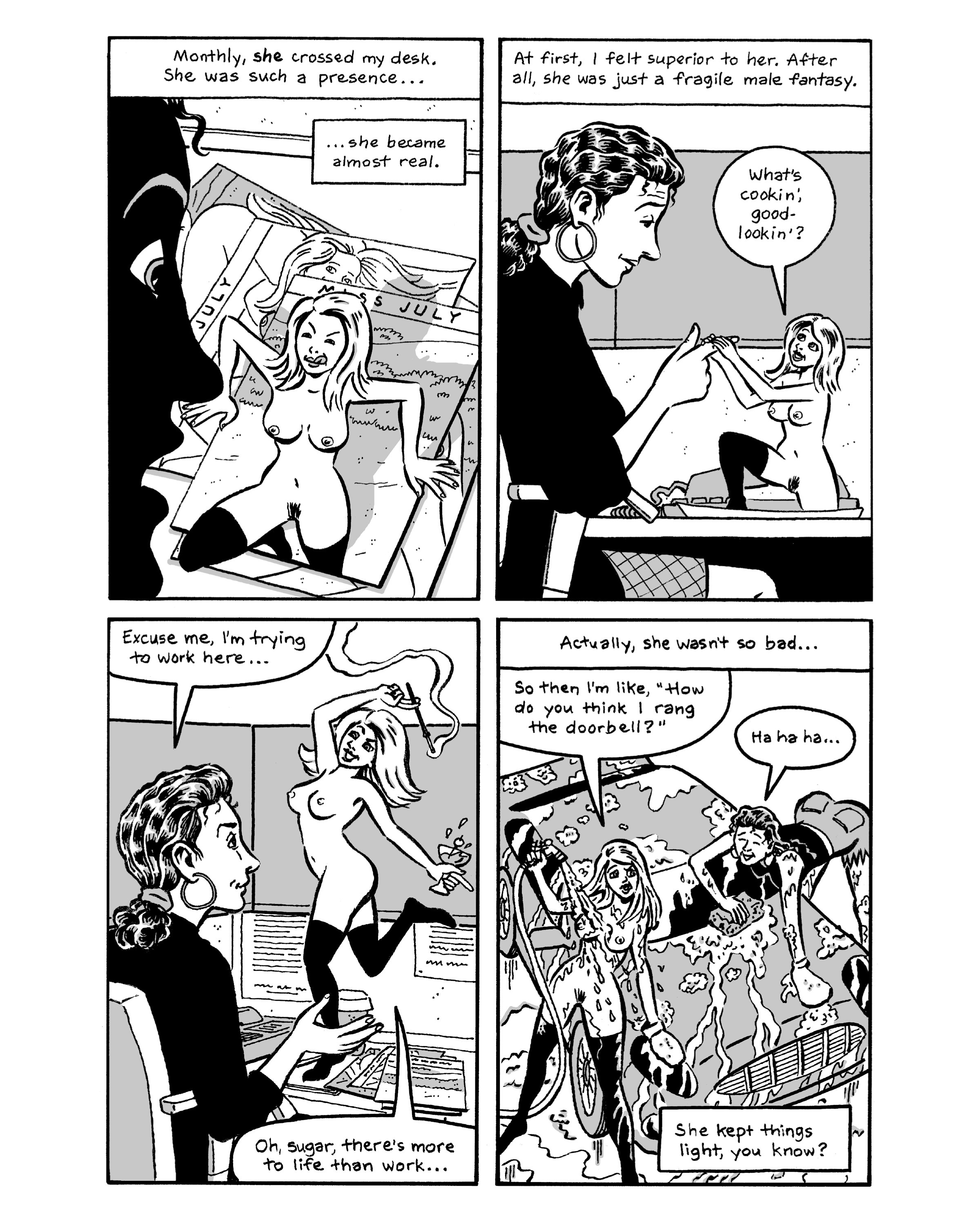 Read online The Big Feminist BUT: Comics About Women comic -  Issue # TPB (Part 2) - 38